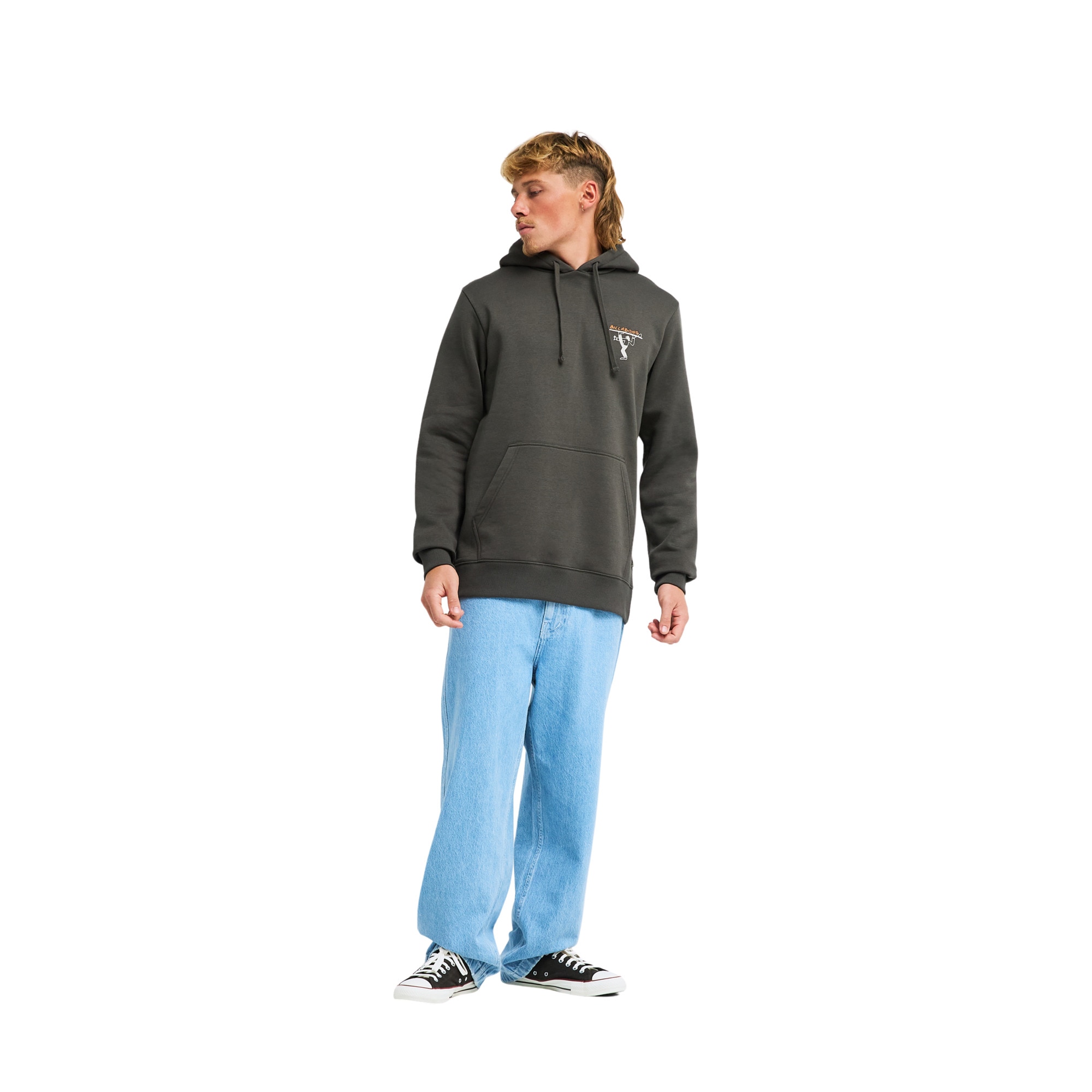 Imagen 2 de Sudadera de hombre Ty Williams Droppin Billabong - Negro Negro