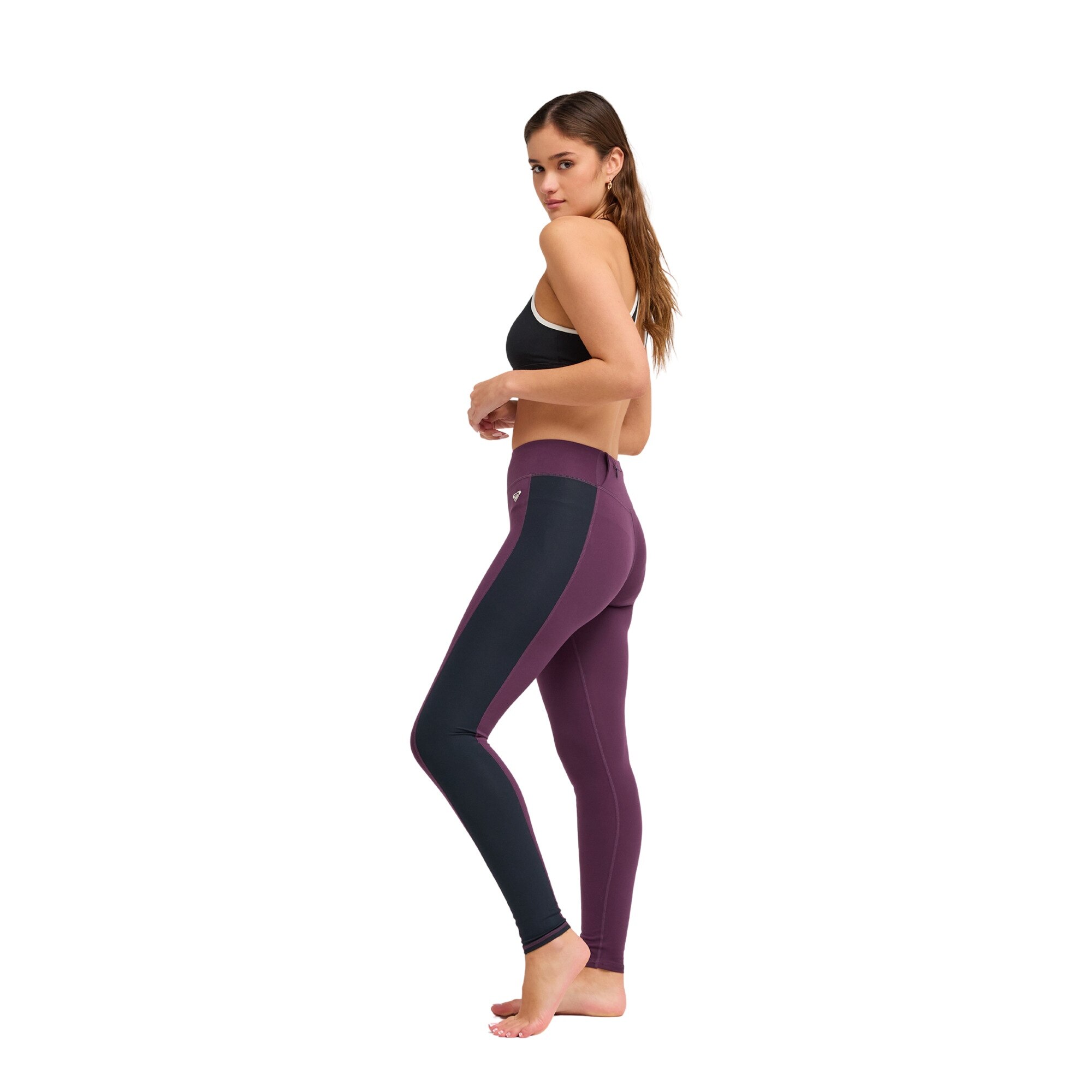Leggins deportivos de mujer Boundless Spirit Roxy - Negro Negro-3