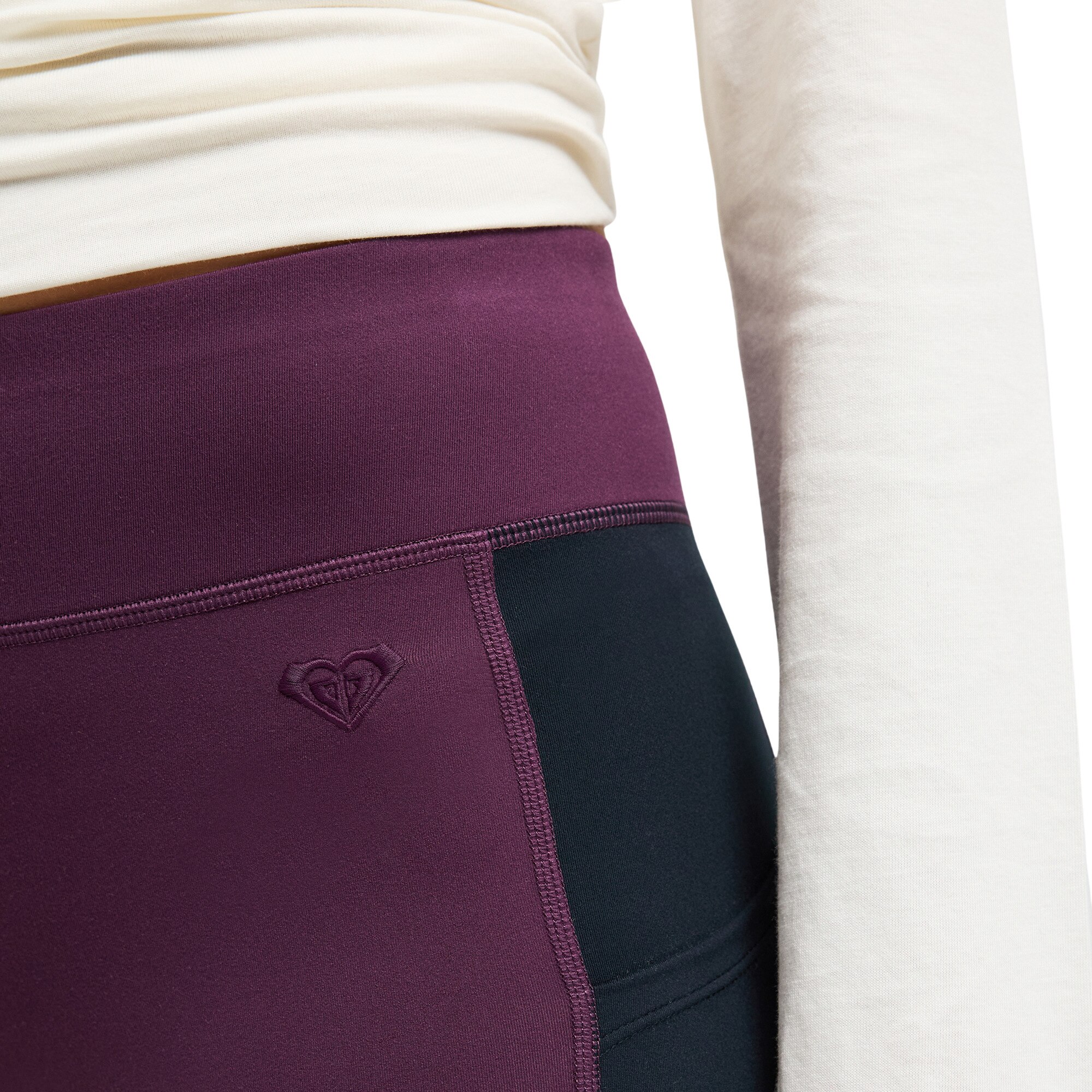 Leggins deportivos de mujer Boundless Spirit Roxy - Negro Negro-4