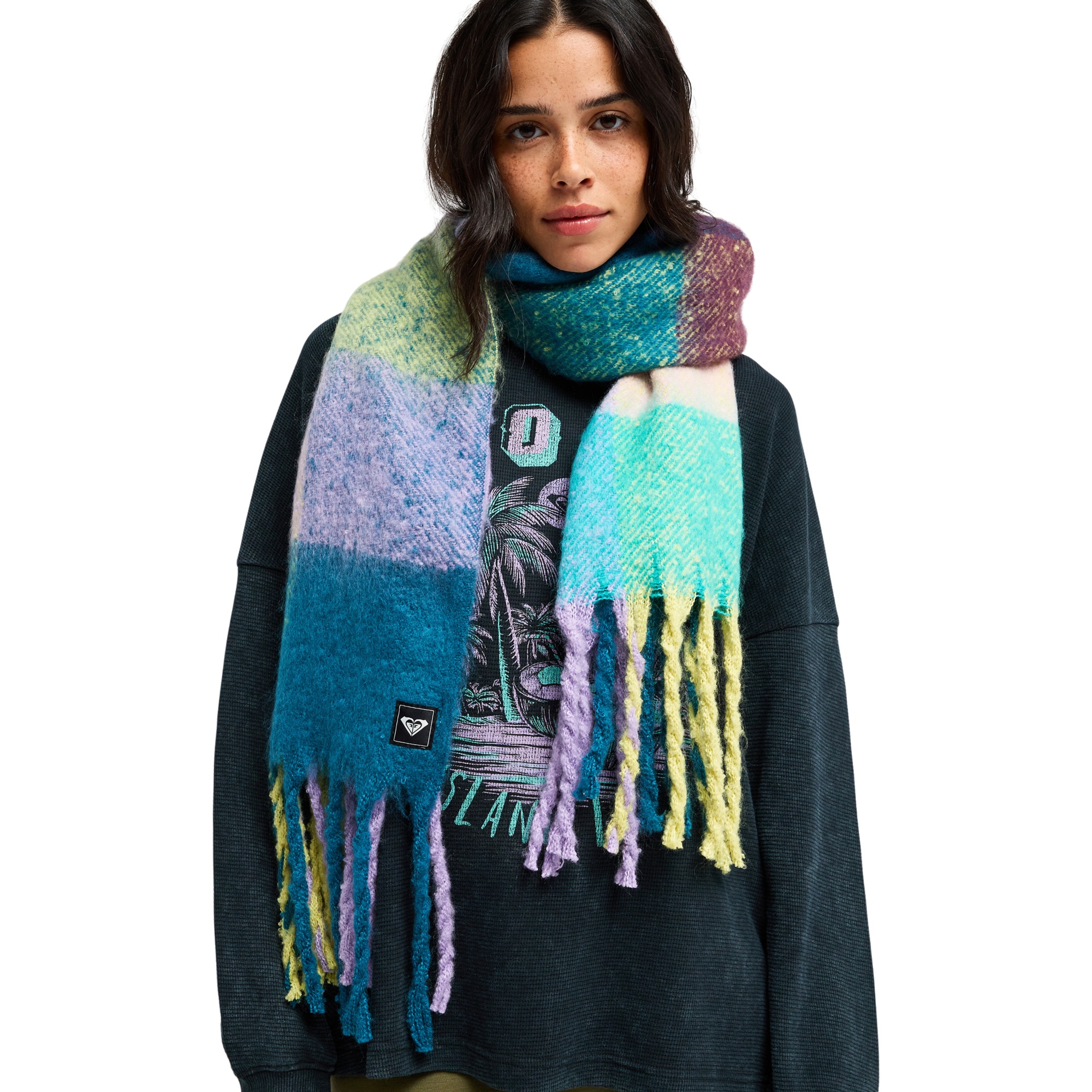 Imagen 0 de Bufanda de mujer Cute Blush Roxy Multicolor