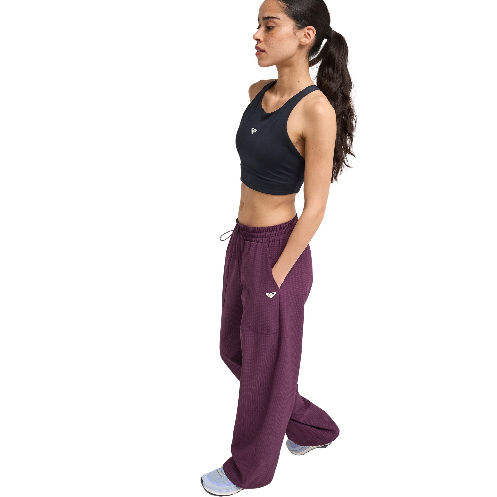 Pantalón de mujer Boundless Spirit Textured Roxy - Negro Negro-3