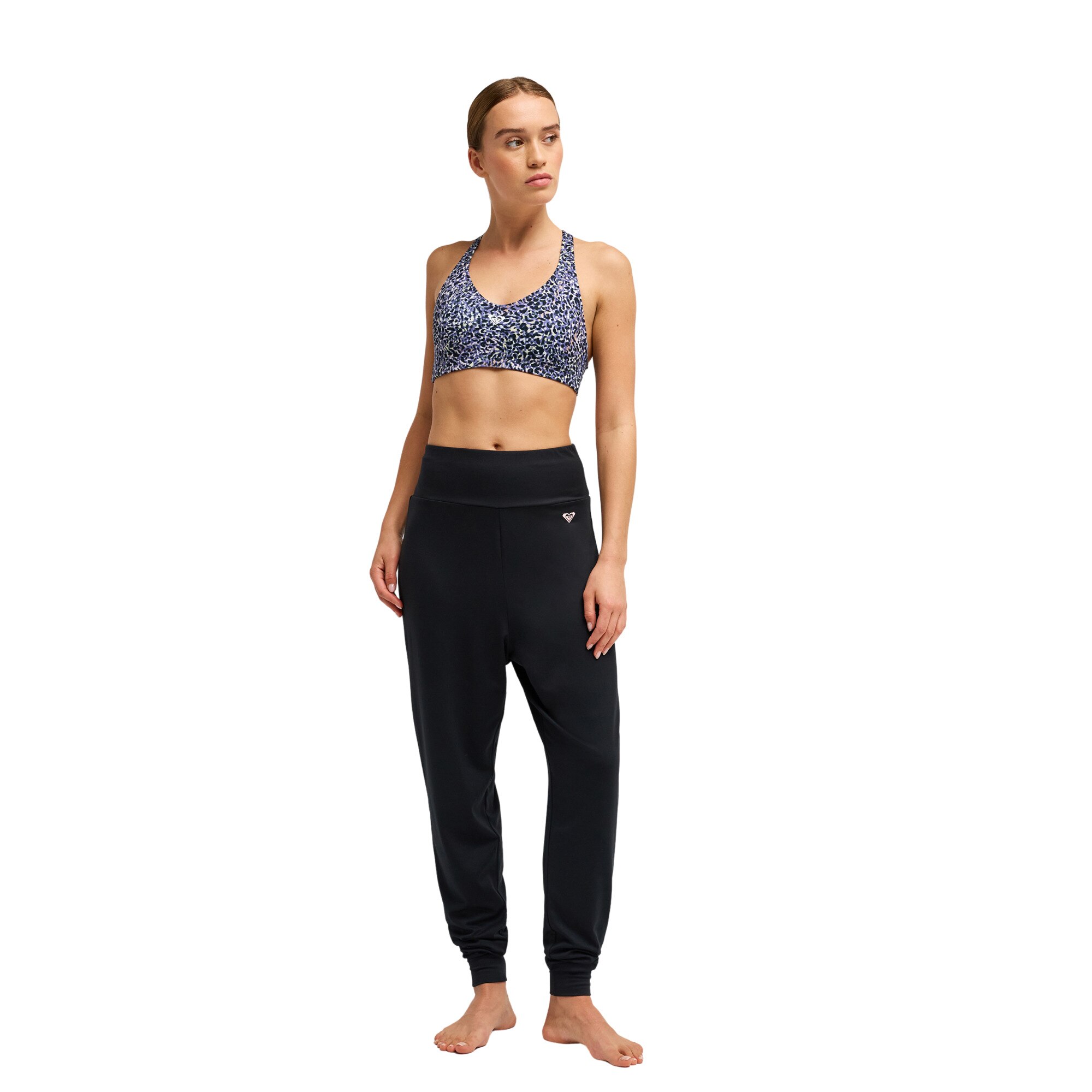 Pantalón de mujer Everyday Flow Studio Roxy - Negro Negro-5