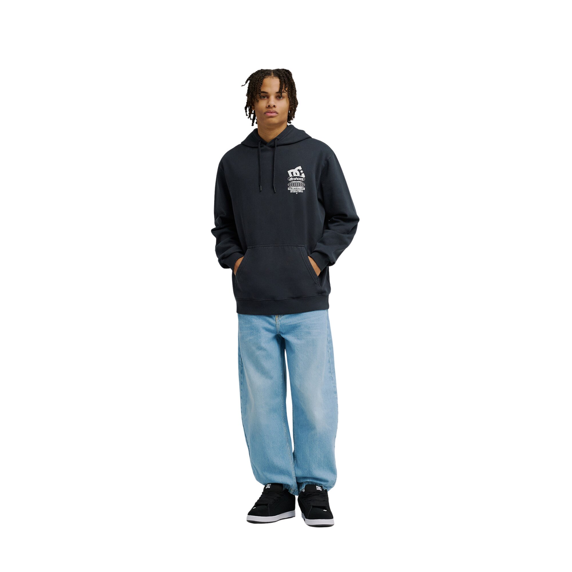 Imagen 3 de Sudadera de hombre DC Sport Stack DC Shoes - Negro Negro