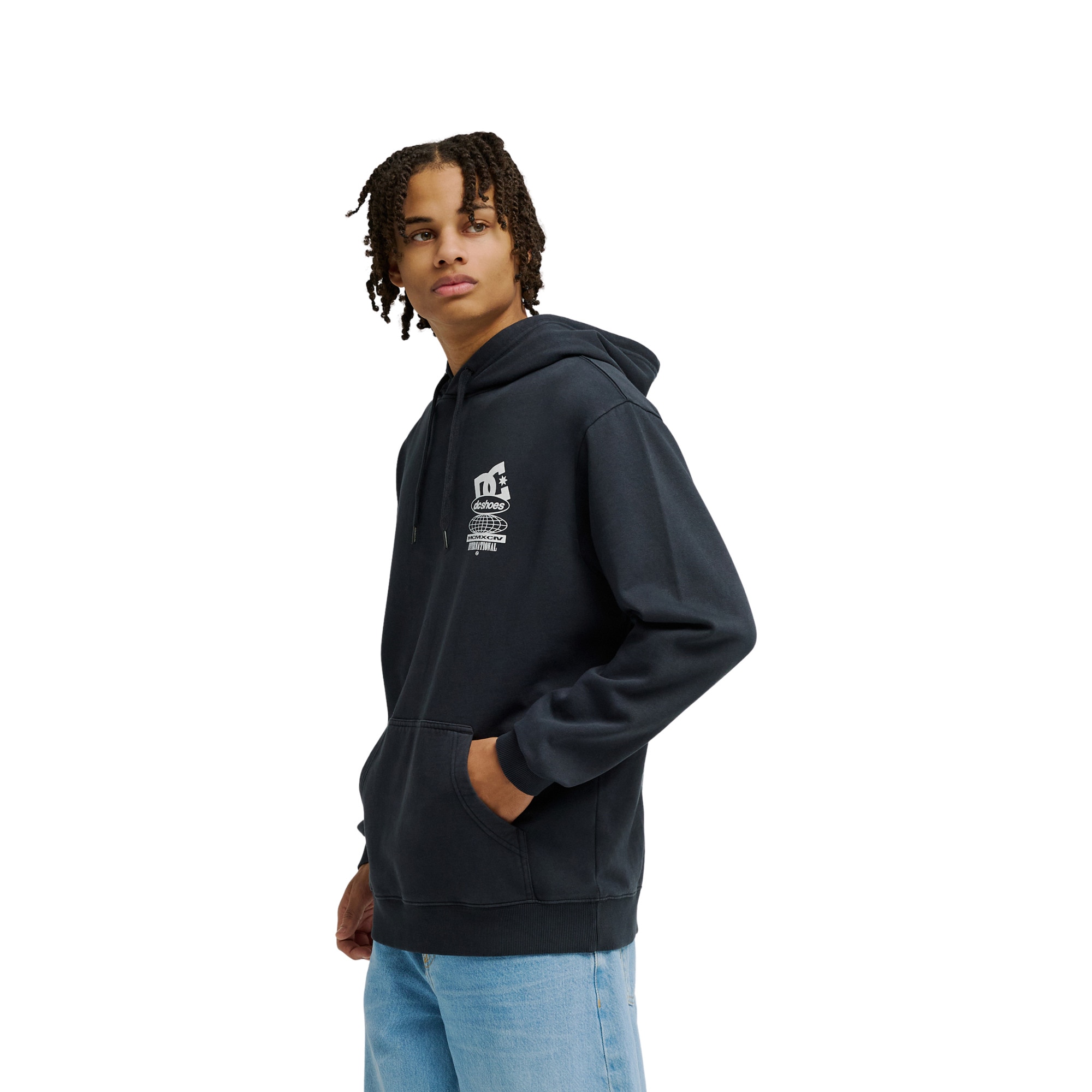 Imagen 4 de Sudadera de hombre DC Sport Stack DC Shoes - Negro Negro