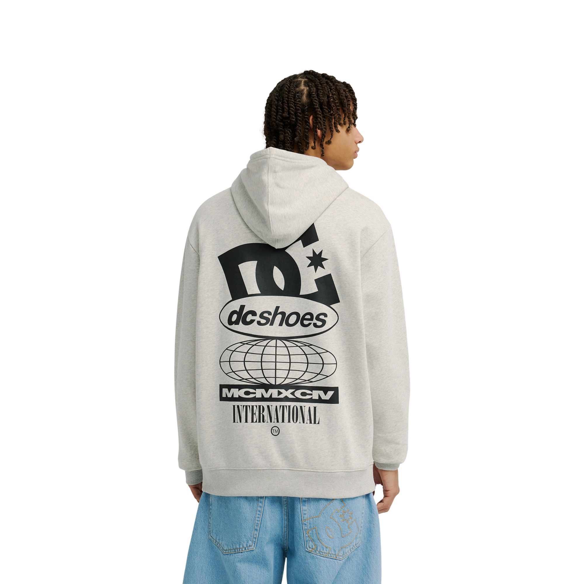 Imagen 2 de Sudadera de hombre DC Sport Stack DC Shoes - Gris claro Gris claro