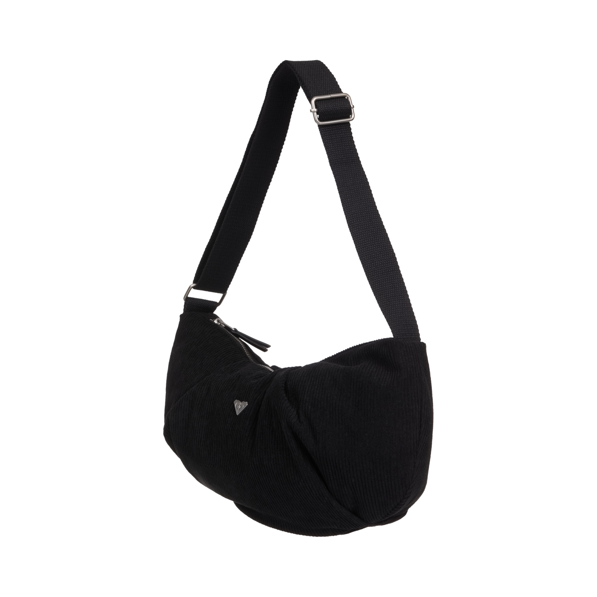 Bolso bandolera de pana de mujer Neon Moon Cord Roxy - Negro Negro-2