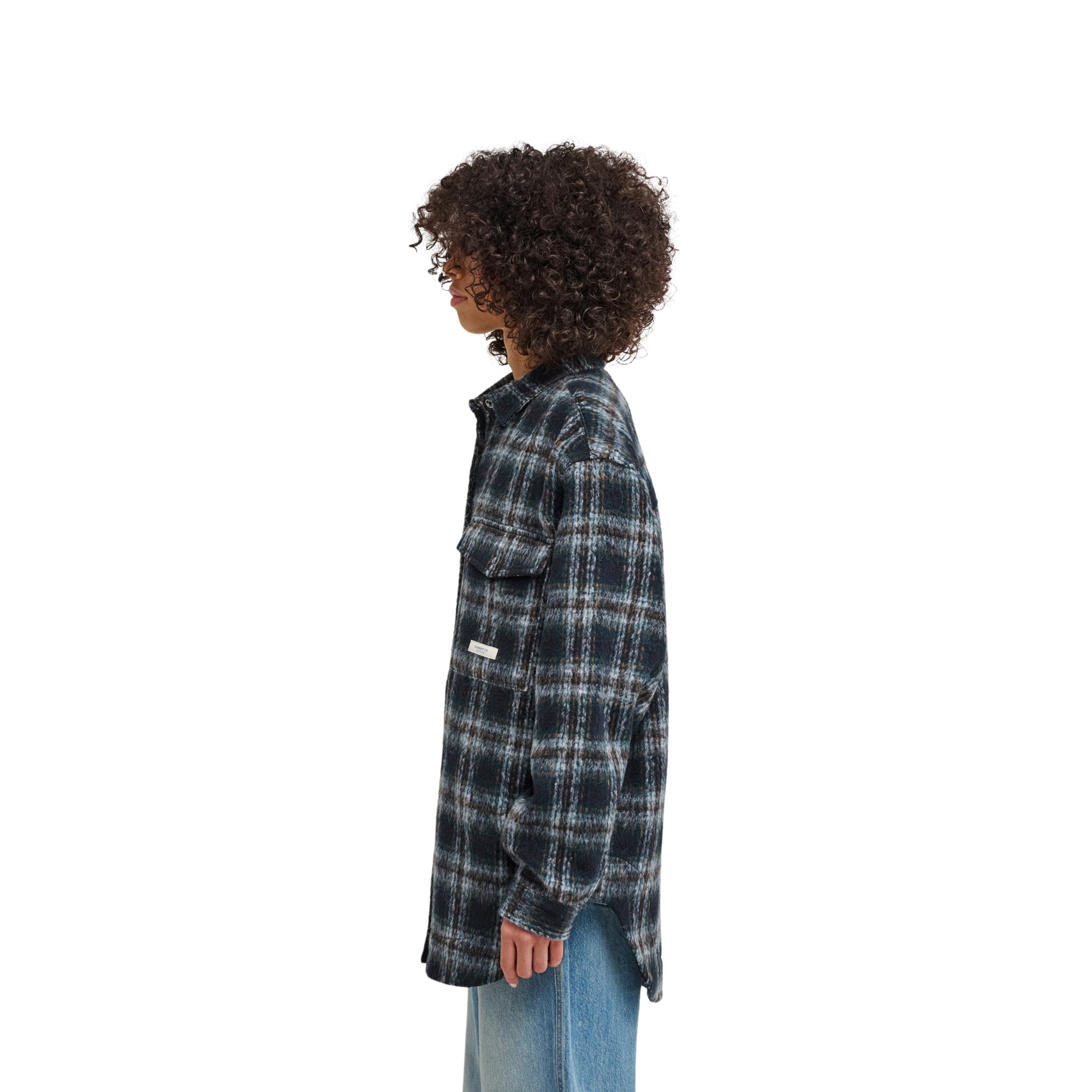 Chaqueta tipo camisa de mujer Sefton Element - Negro Negro-3