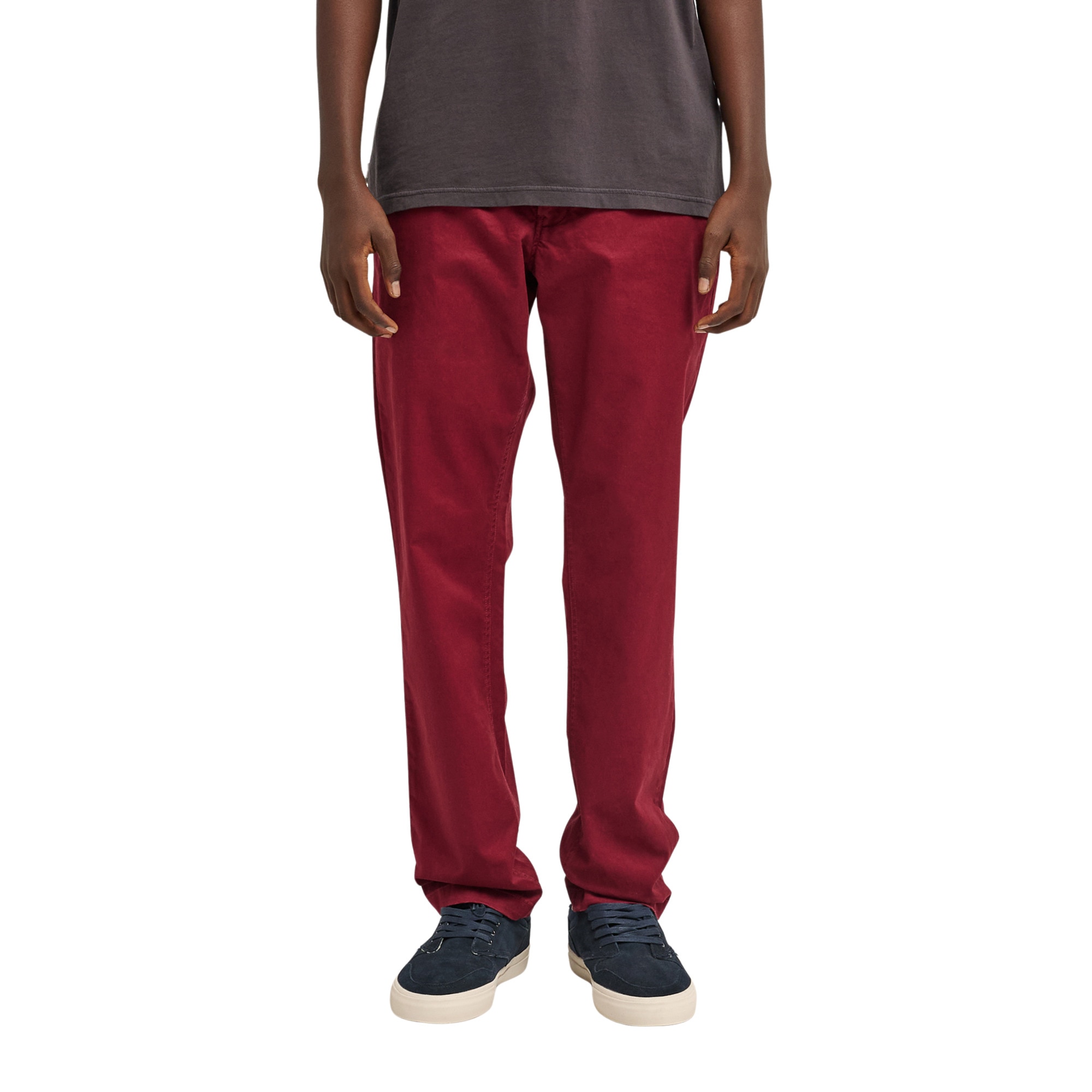 Pantalón de hombre Regular Twill Element - Rojo Rojo-1