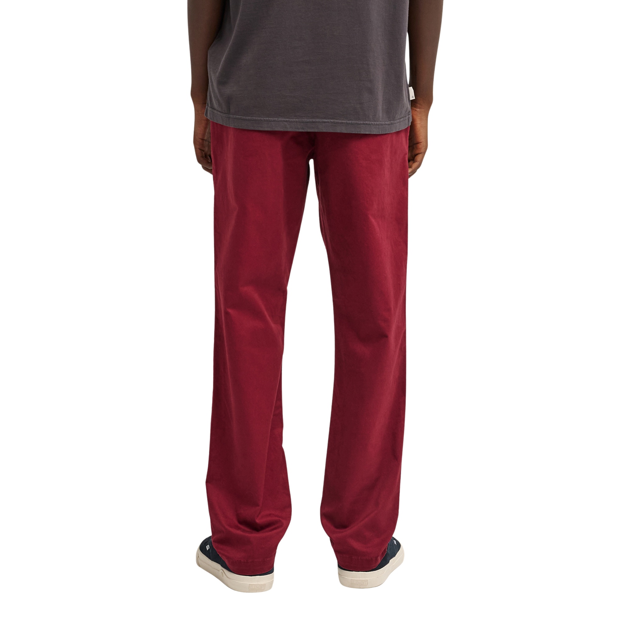 Pantalón de hombre Regular Twill Element - Rojo Rojo-2