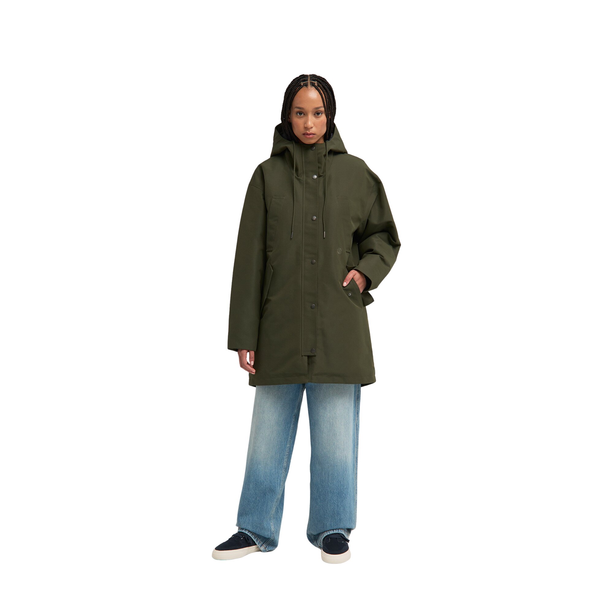 Imagen 4 de Parka tipo cola de pez de mujer Fishtail Parka W Element - Verde Verde