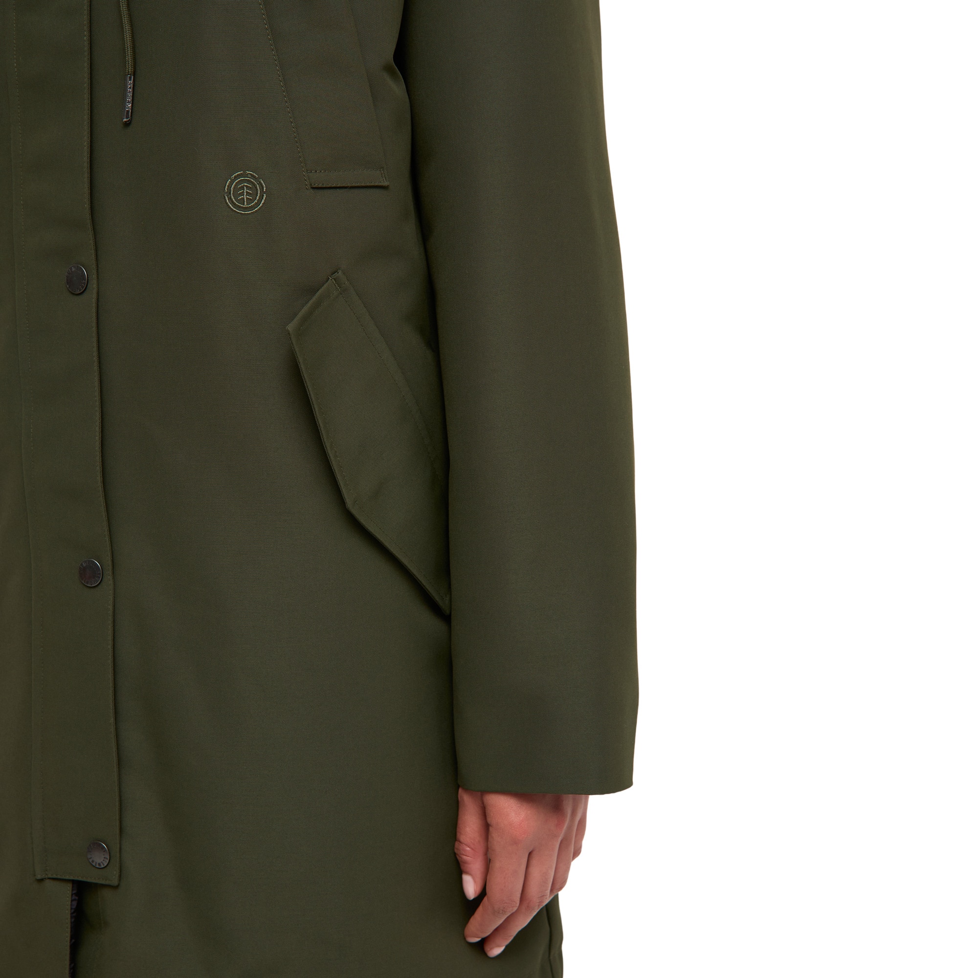 Imagen 5 de Parka tipo cola de pez de mujer Fishtail Parka W Element - Verde Verde