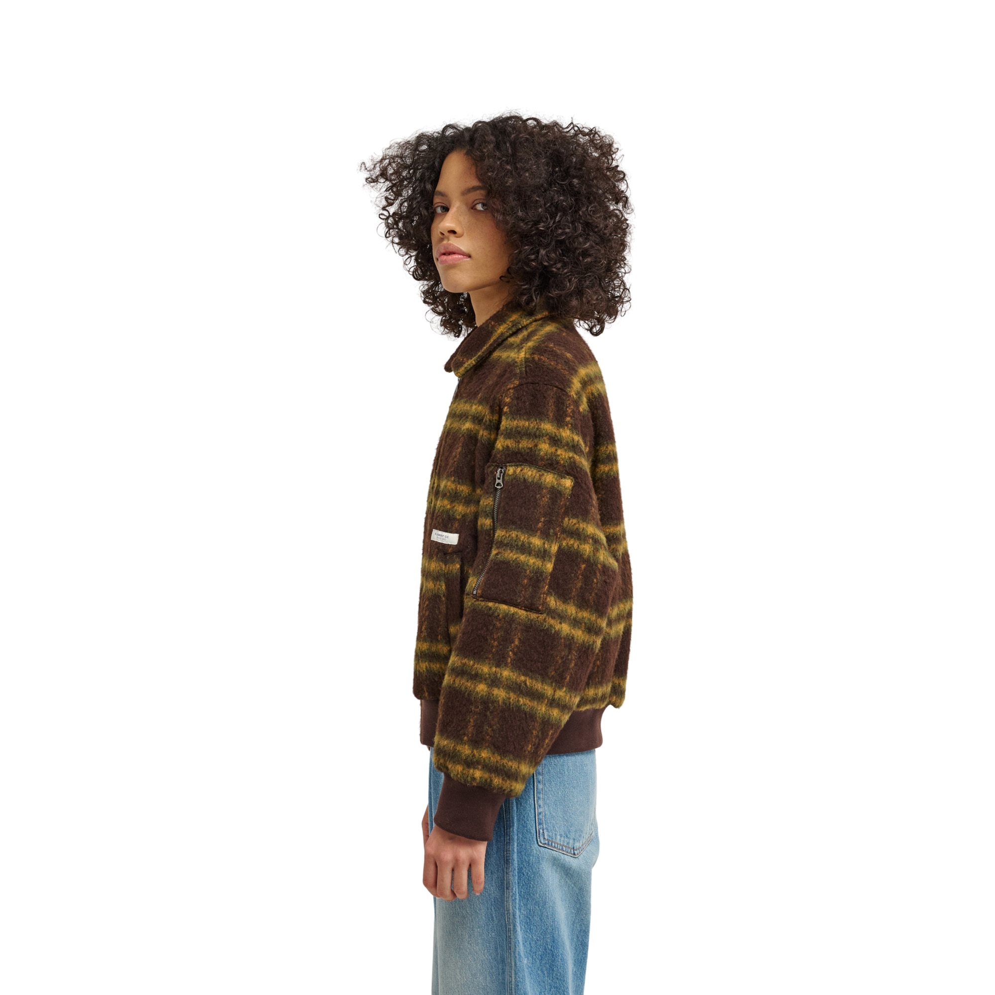 Imagen 3 de Chaqueta de mujer Fuzzy Element - Marrón Marrón
