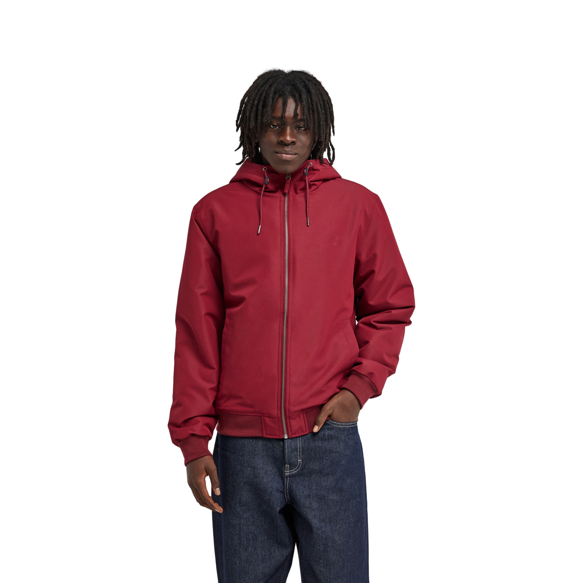 Element Chaqueta de hombre Dulcey Rojo