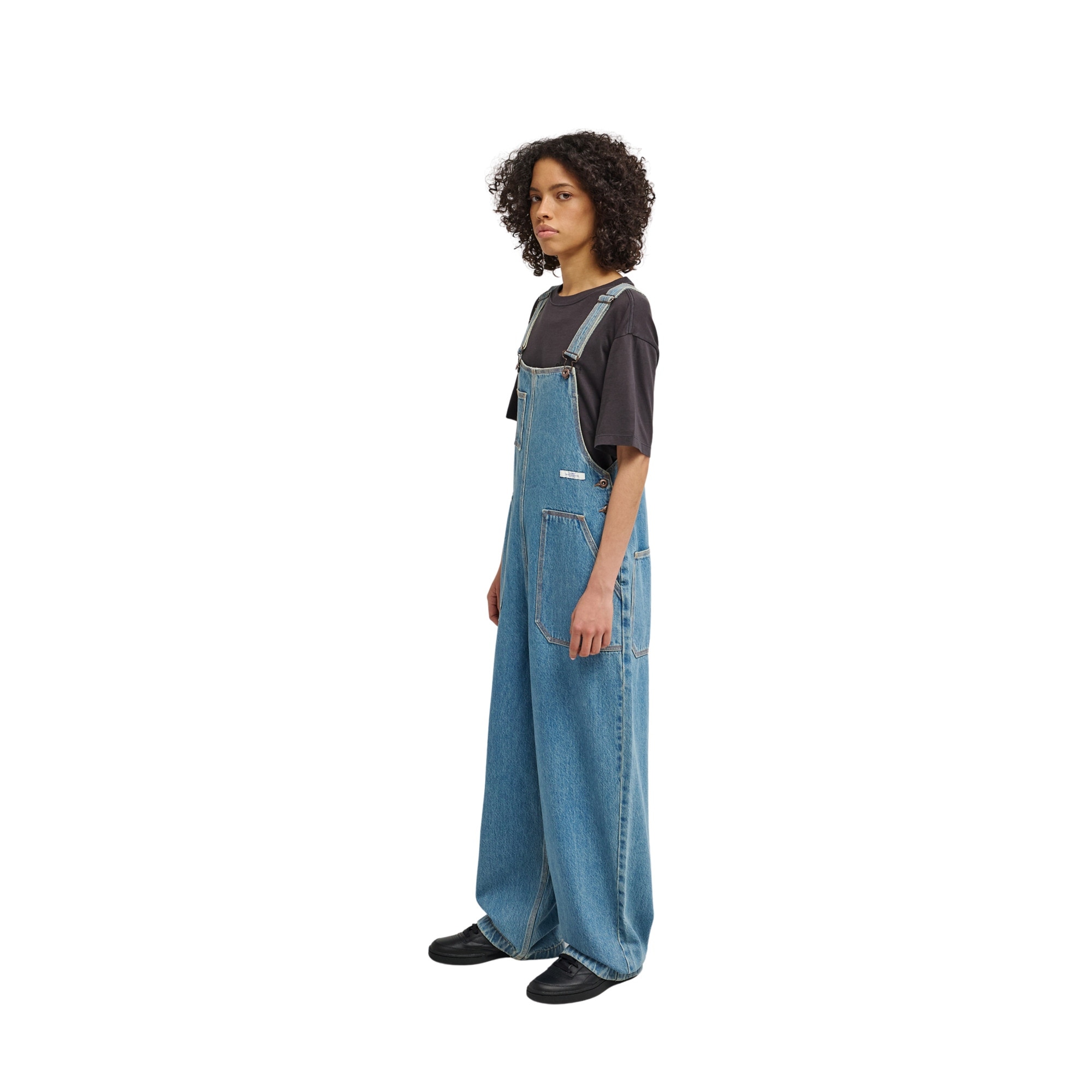 Pantalón de peto vaquero de mujer 70 Dungaree Denim Element - Azul Azul-3