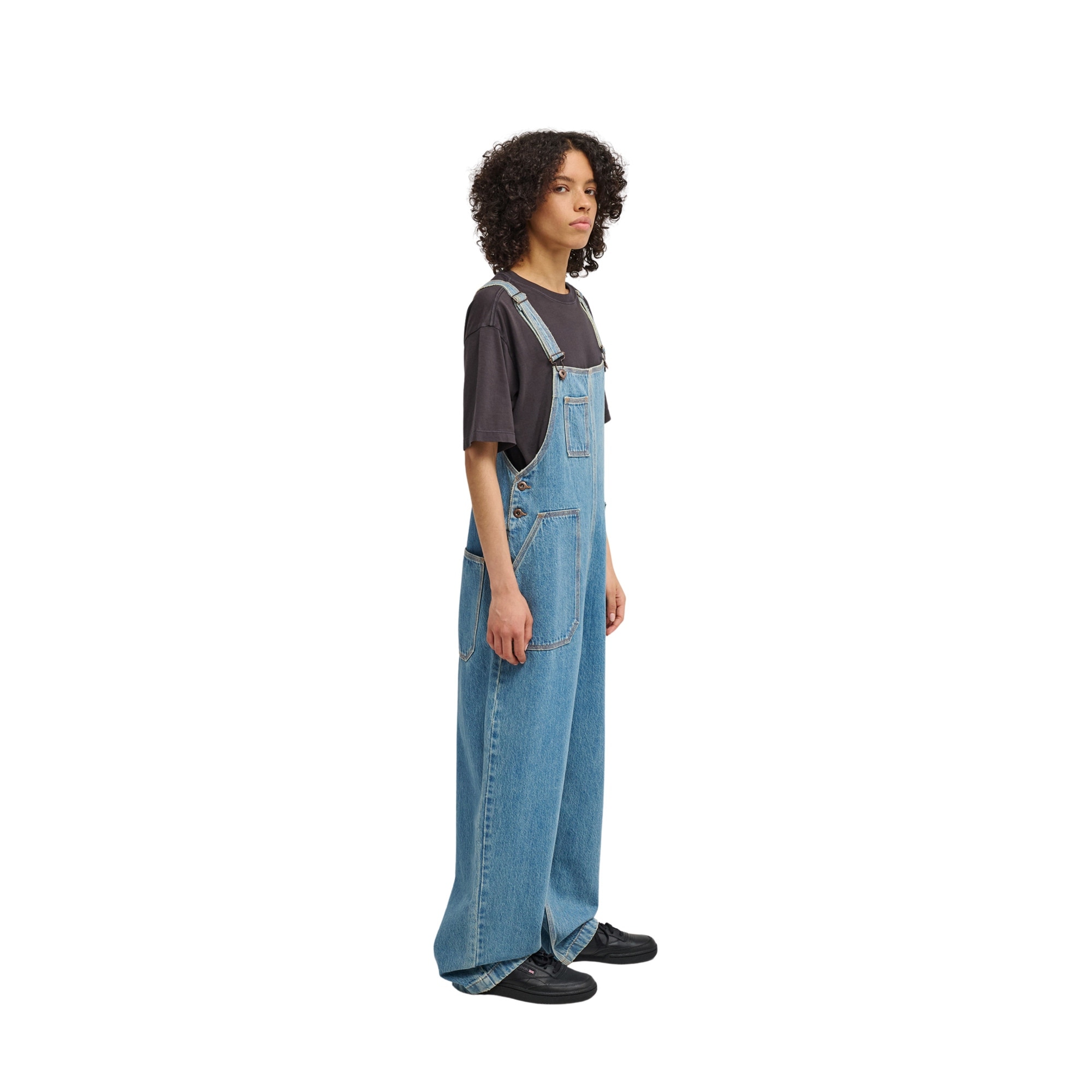 Pantalón de peto vaquero de mujer 70 Dungaree Denim Element - Azul Azul-4