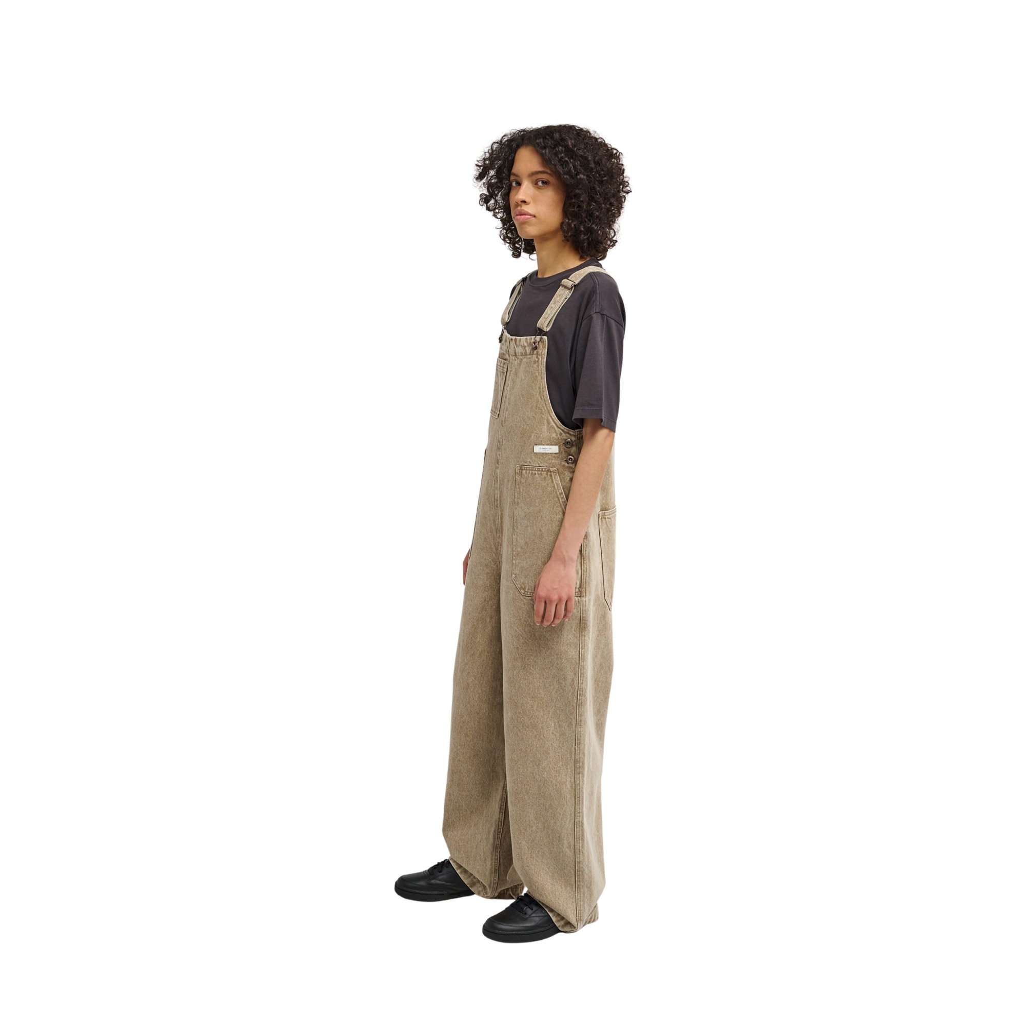 Pantalón de peto vaquero de mujer 70 Dungaree Color Denim Element - Marrón Marrón-3