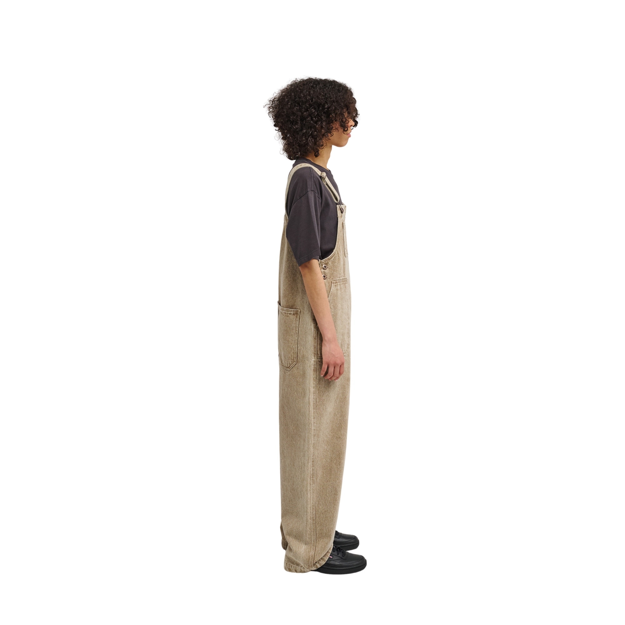 Pantalón de peto vaquero de mujer 70 Dungaree Color Denim Element - Marrón Marrón-4