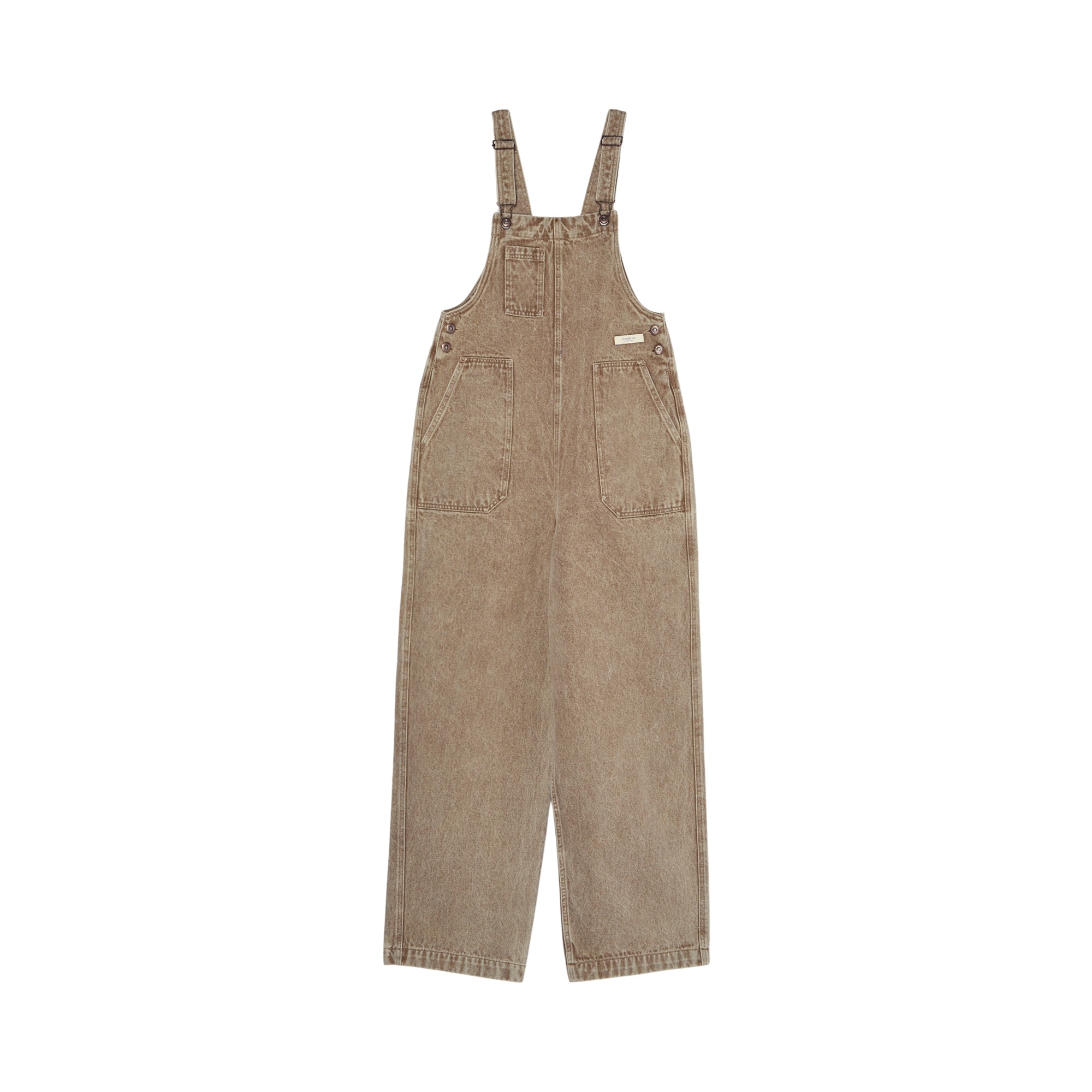 Pantalón de peto vaquero de mujer 70 Dungaree Color Denim Element - Marrón Marrón-6