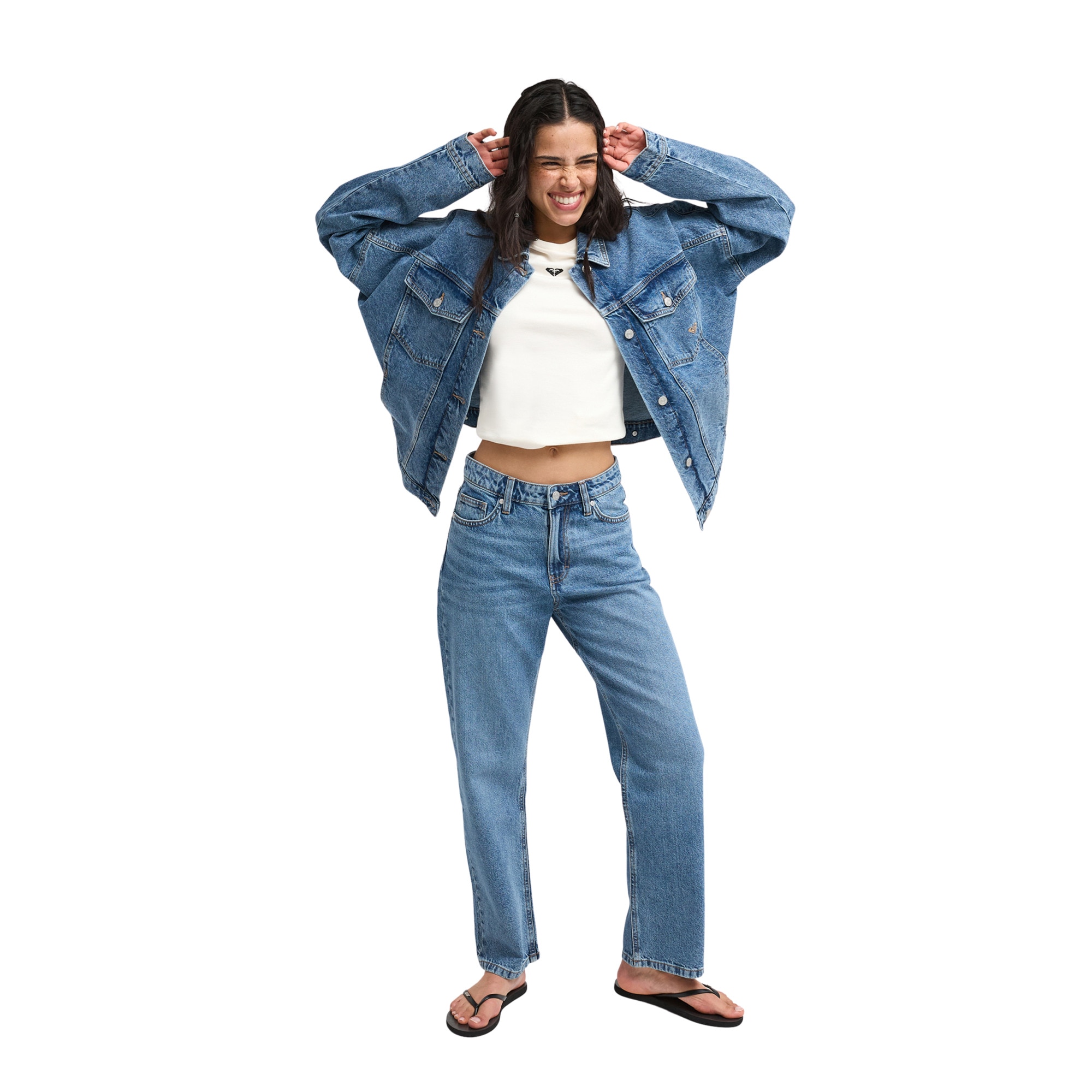 Imagen 5 de Chaqueta de mujer Salty Horizon Roxy - Azul Azul