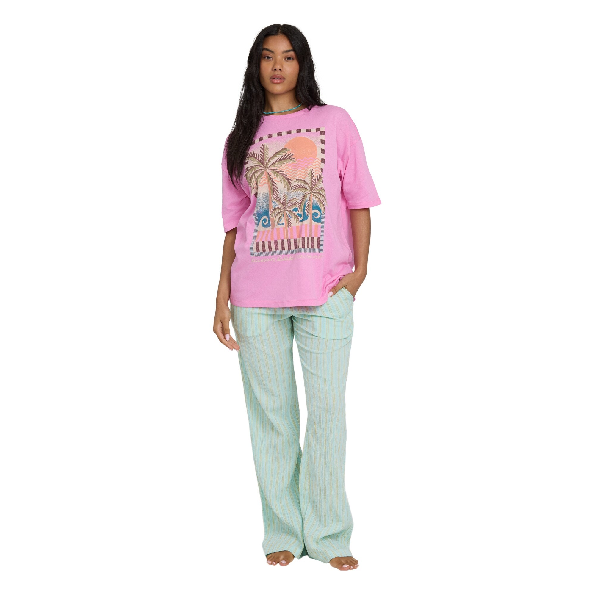 Pantalón de mujer New Wave 2 Billabong - Azul Azul-3