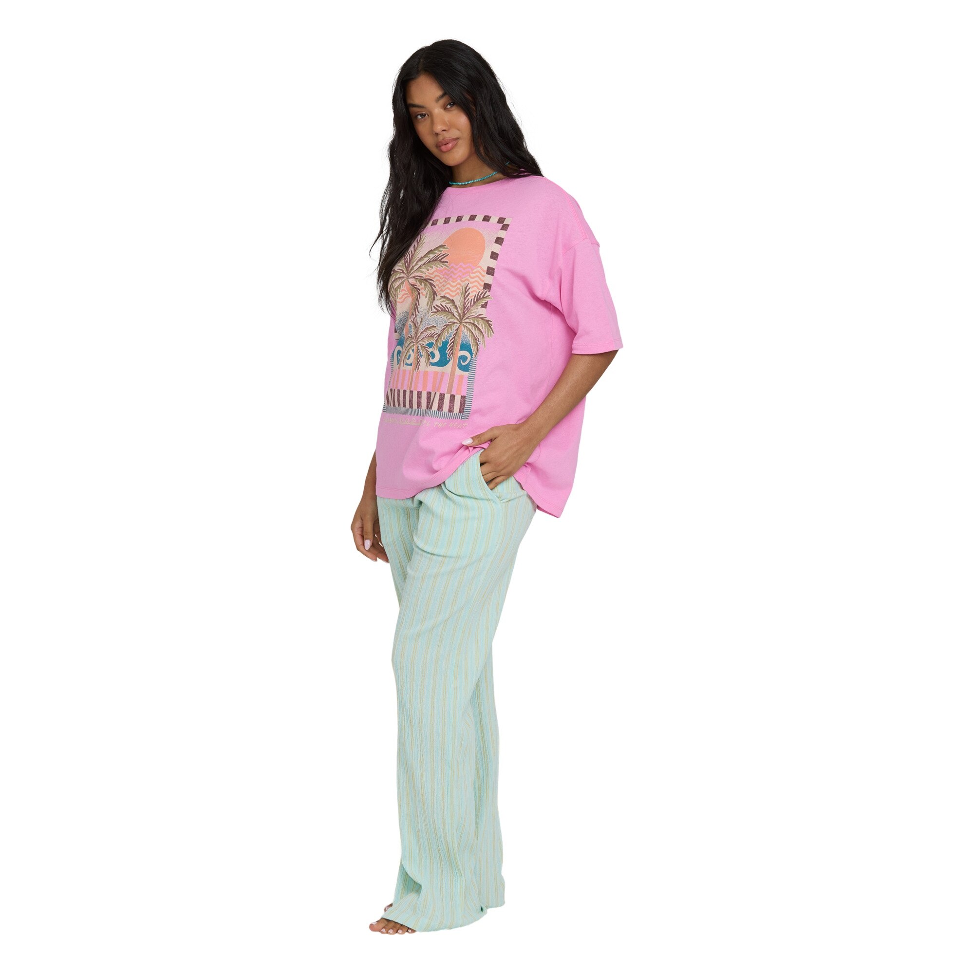 Pantalón de mujer New Wave 2 Billabong - Azul Azul-4