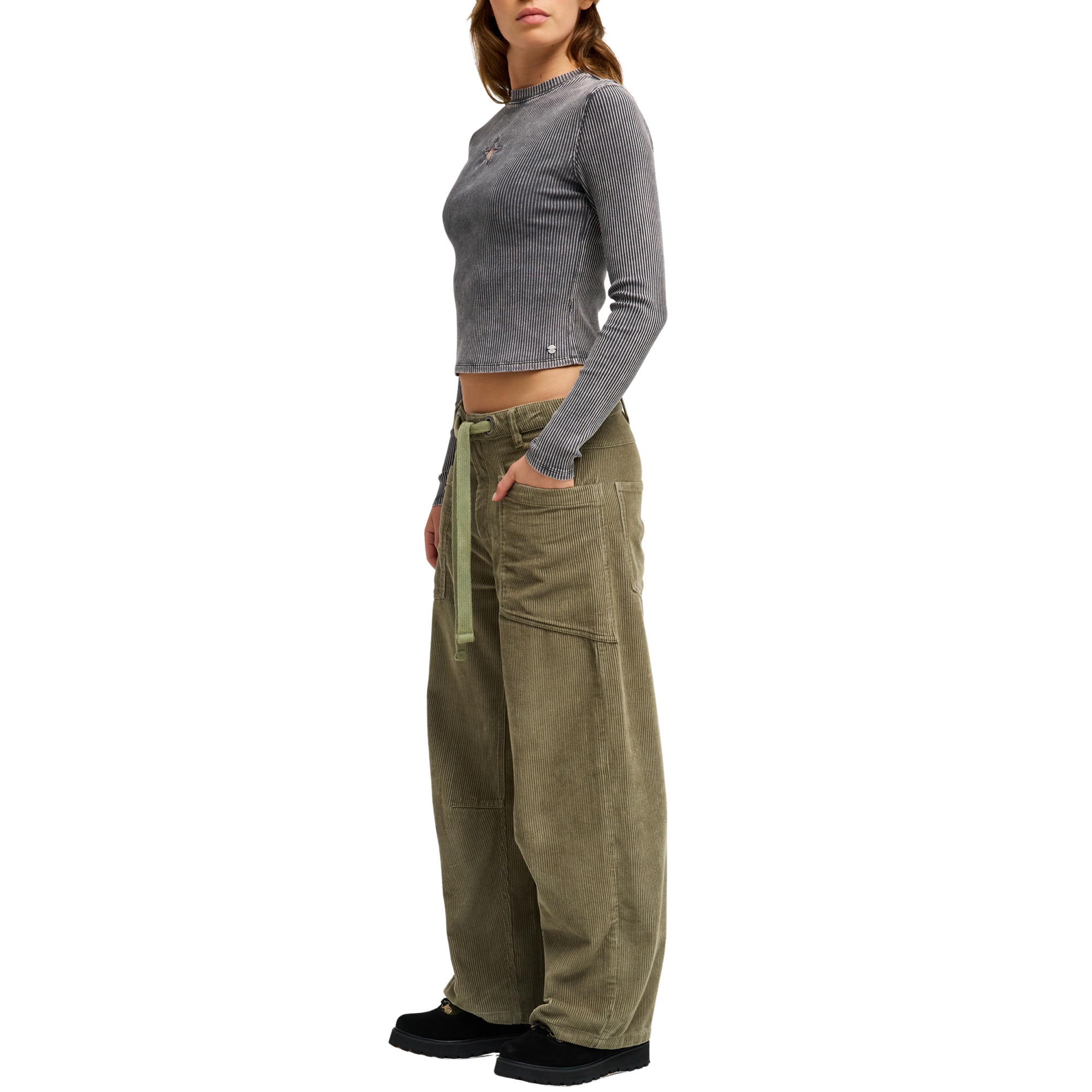 Pantalón de mujer Sky Is High Roxy - Verde Verde-3