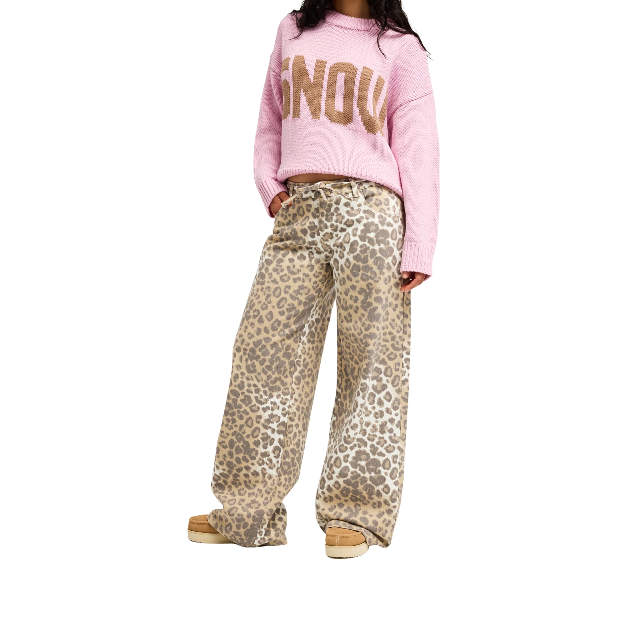 Imagen 0 de Pantalón de mujer Eyes Of Mountain Roxy Beige