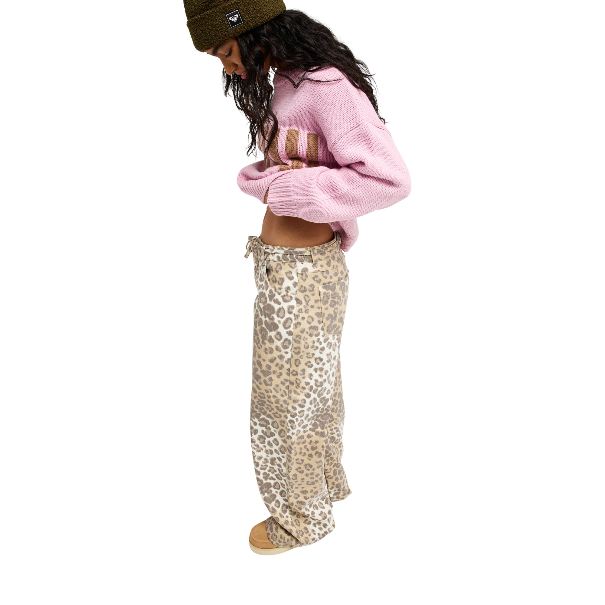 Pantalón de mujer Eyes Of Mountain Roxy - Beige Beige-3