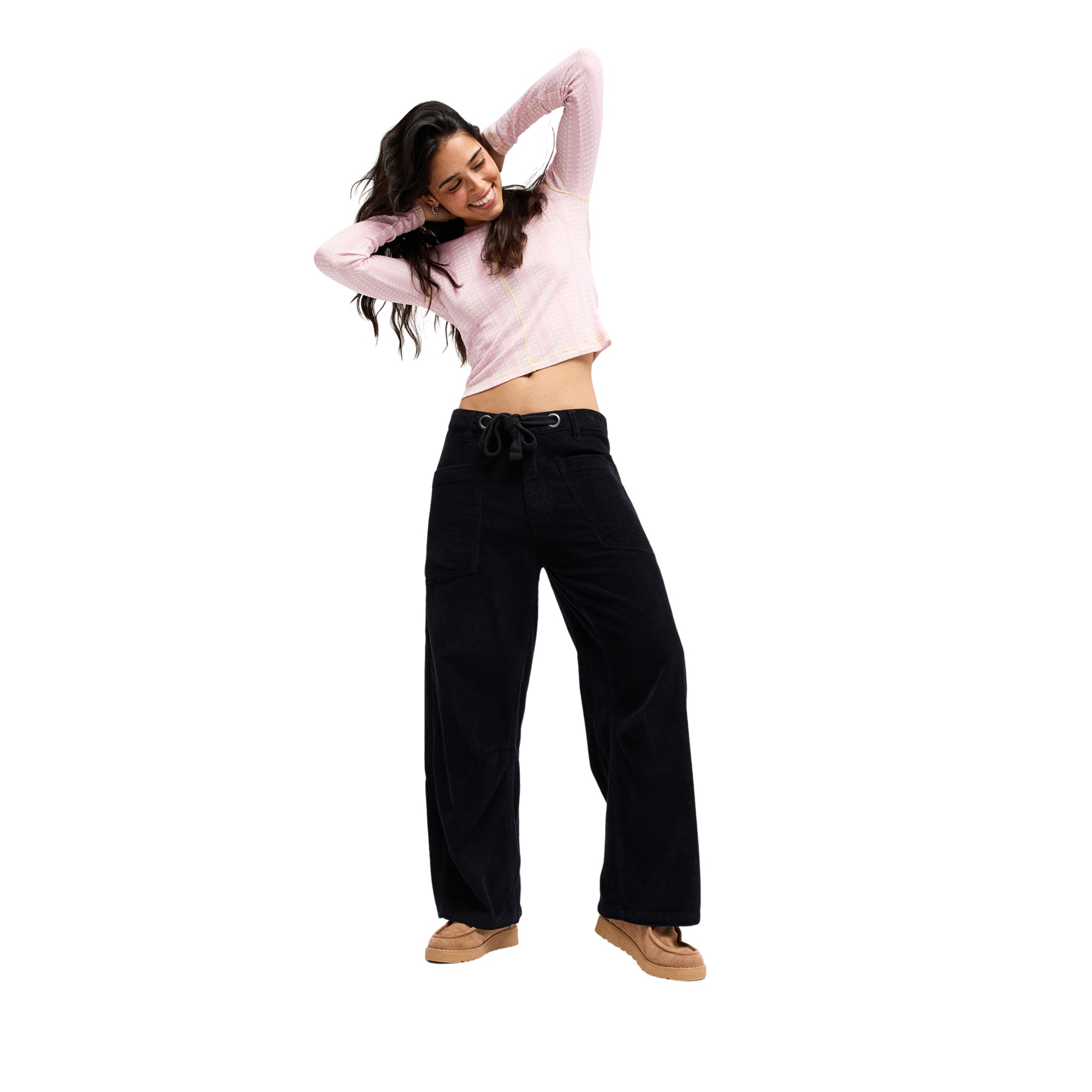 Pantalón de mujer Sky Is High Roxy - Negro Negro-5