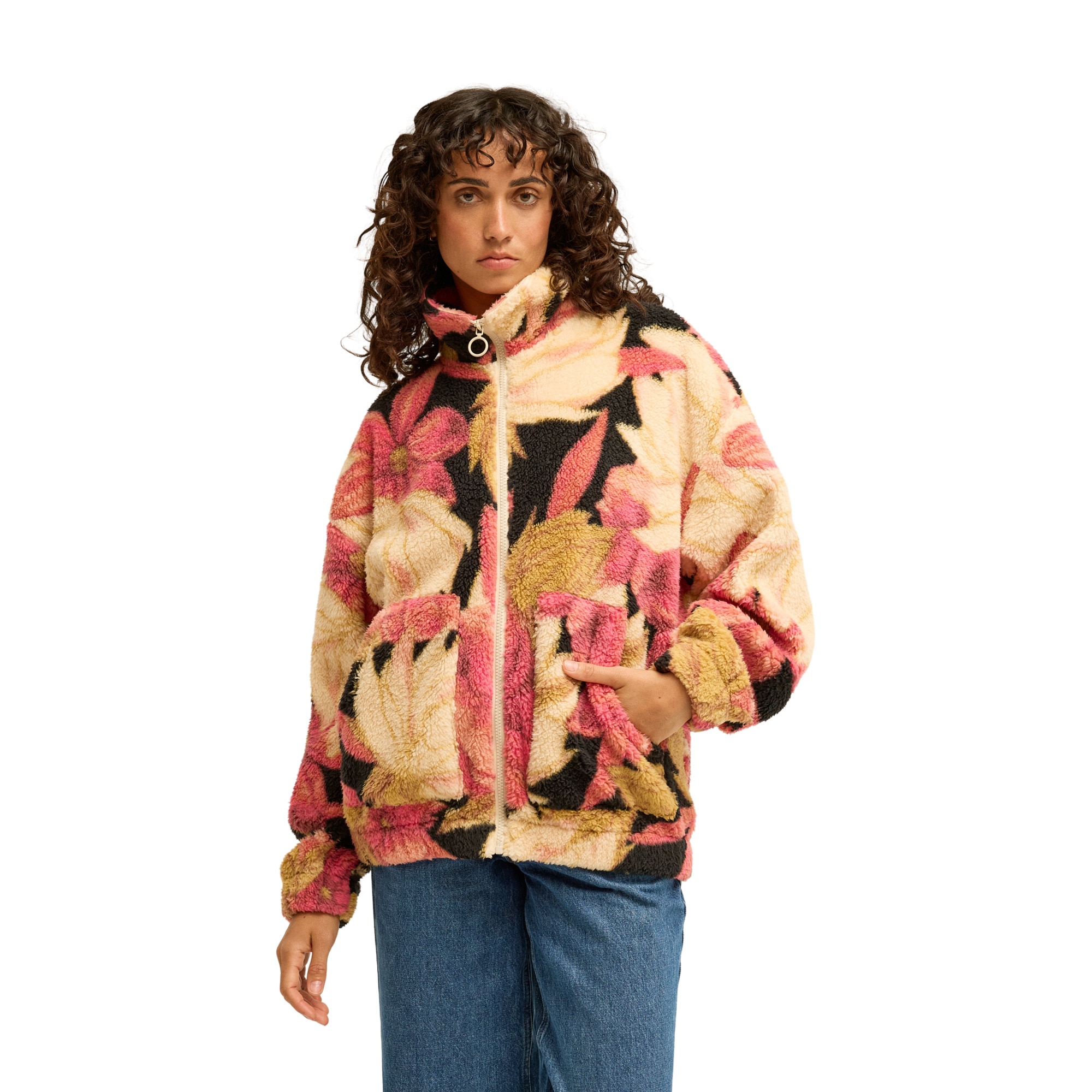 Imagen 1 de Forro polar de mujer First Light Billabong Amarillo