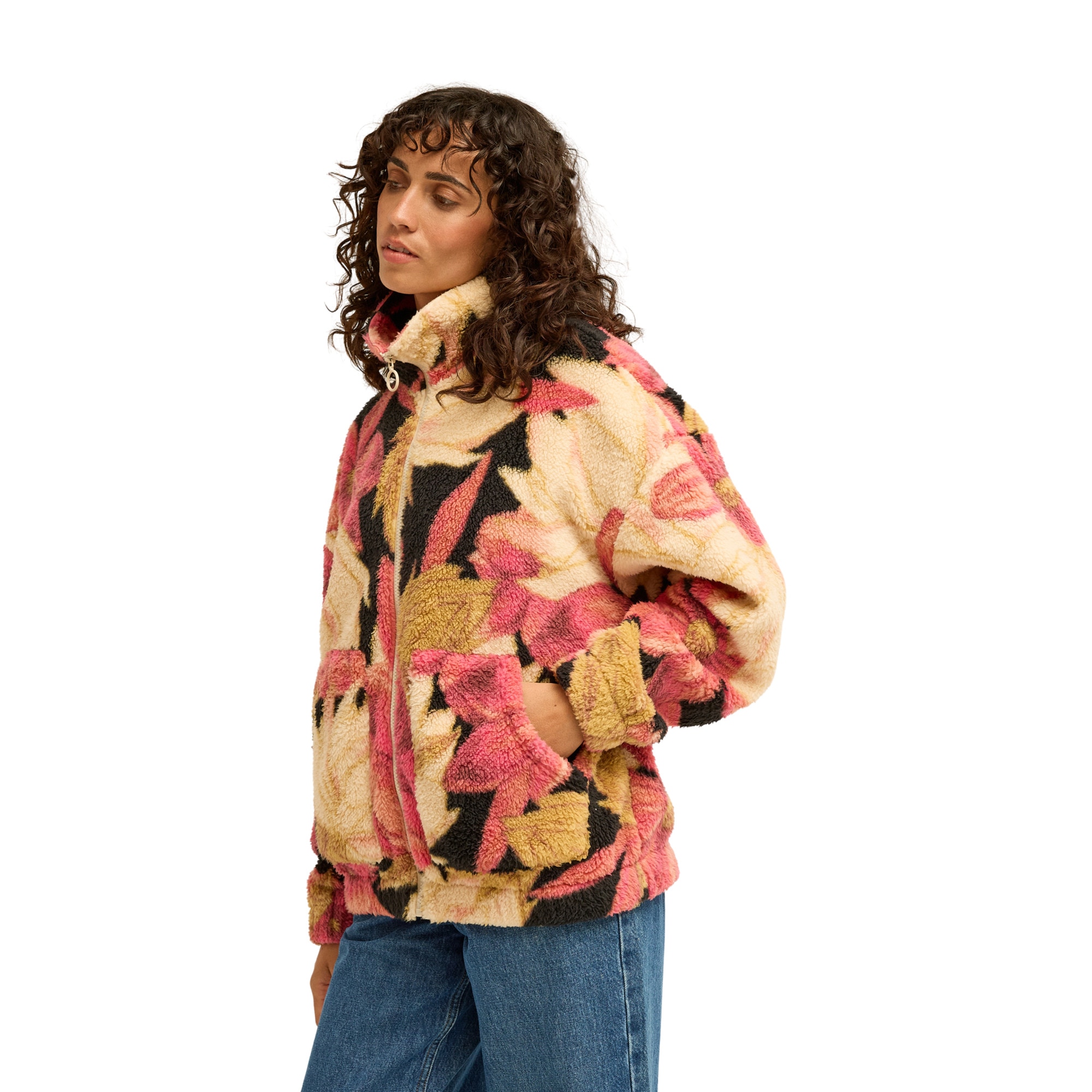 Imagen 2 de Forro polar de mujer First Light Billabong - Amarillo Amarillo