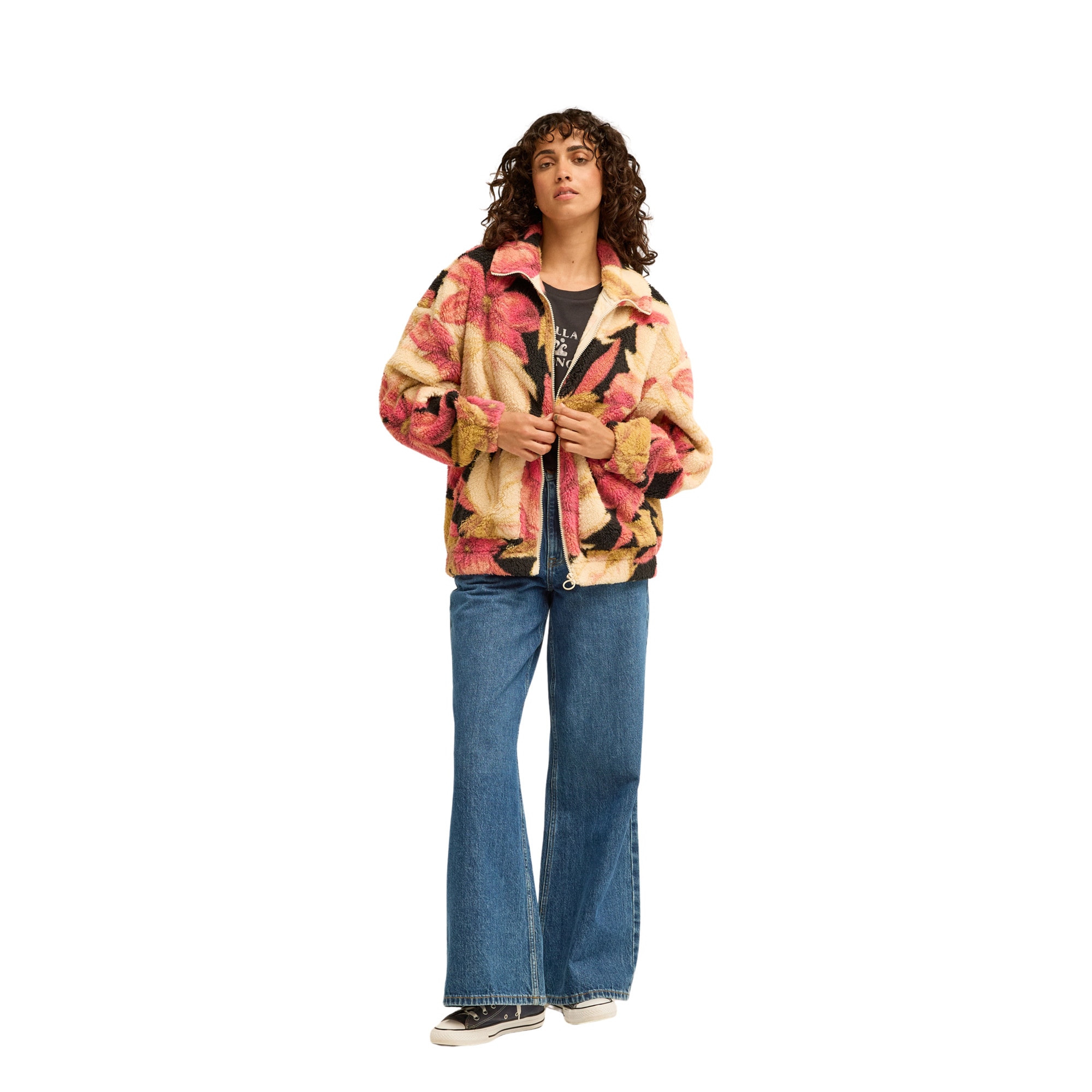 Imagen 3 de Forro polar de mujer First Light Billabong - Amarillo Amarillo