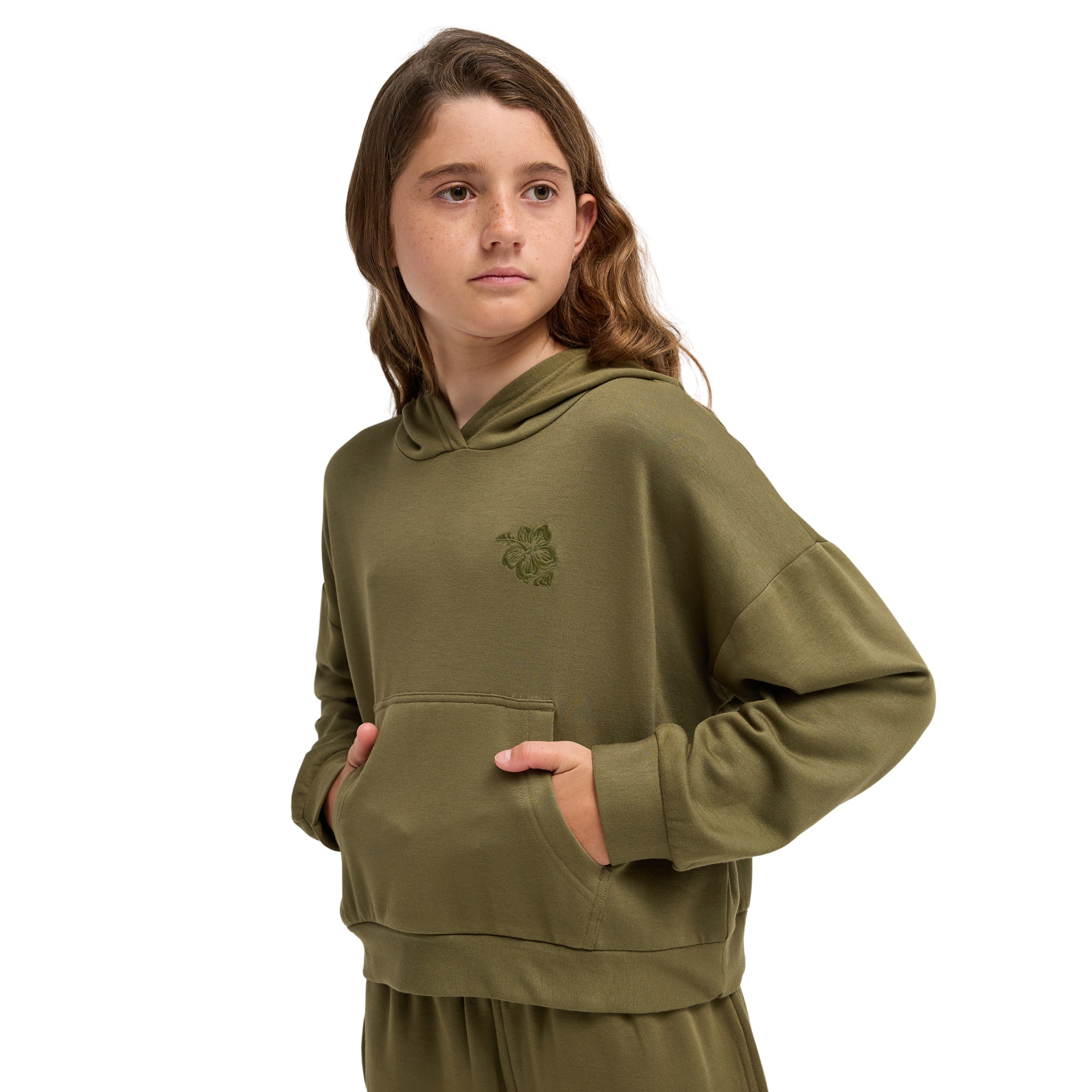 Sudadera de niños Surfing By Daylight Roxy - Verde Verde-1