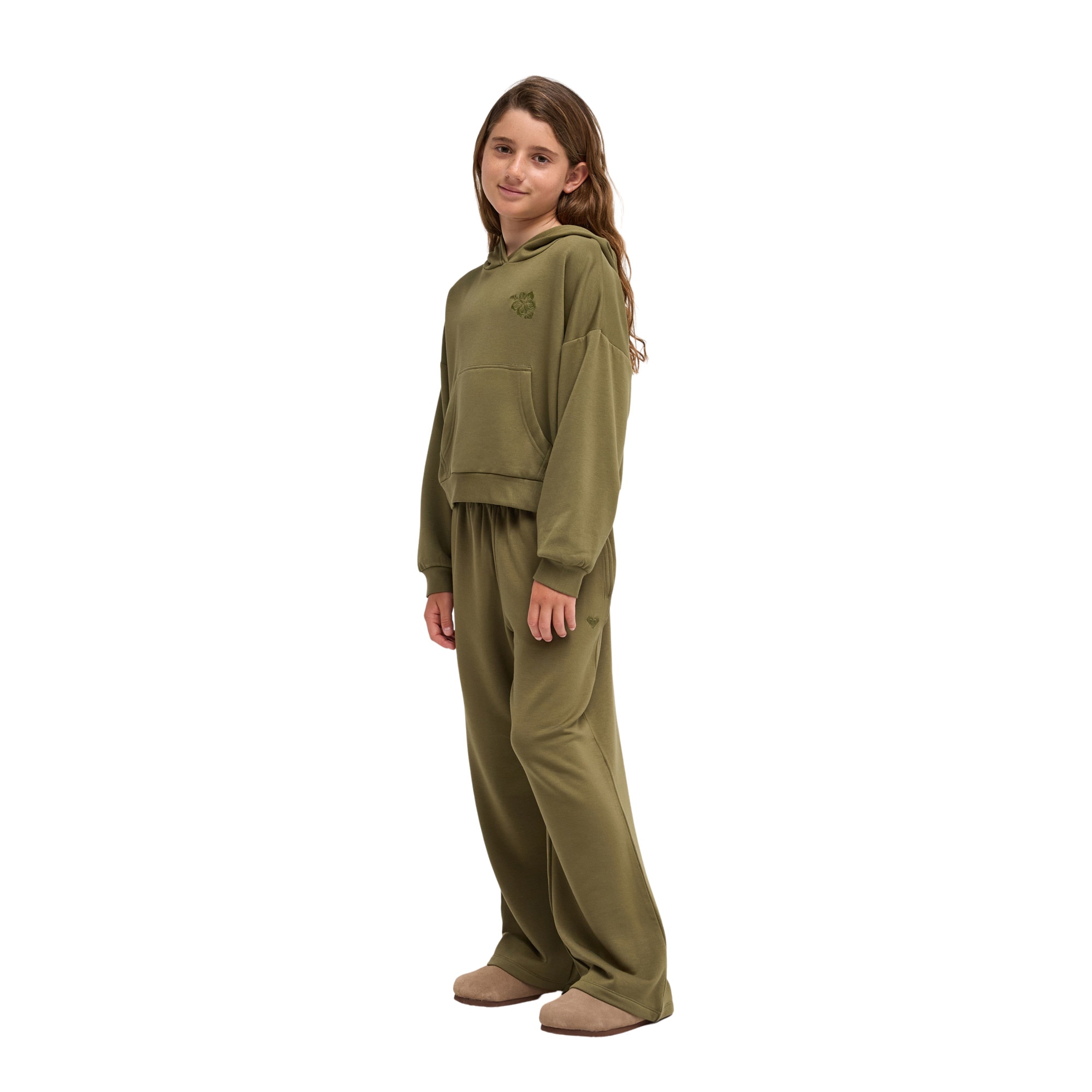 Sudadera de niños Surfing By Daylight Roxy - Verde Verde-4