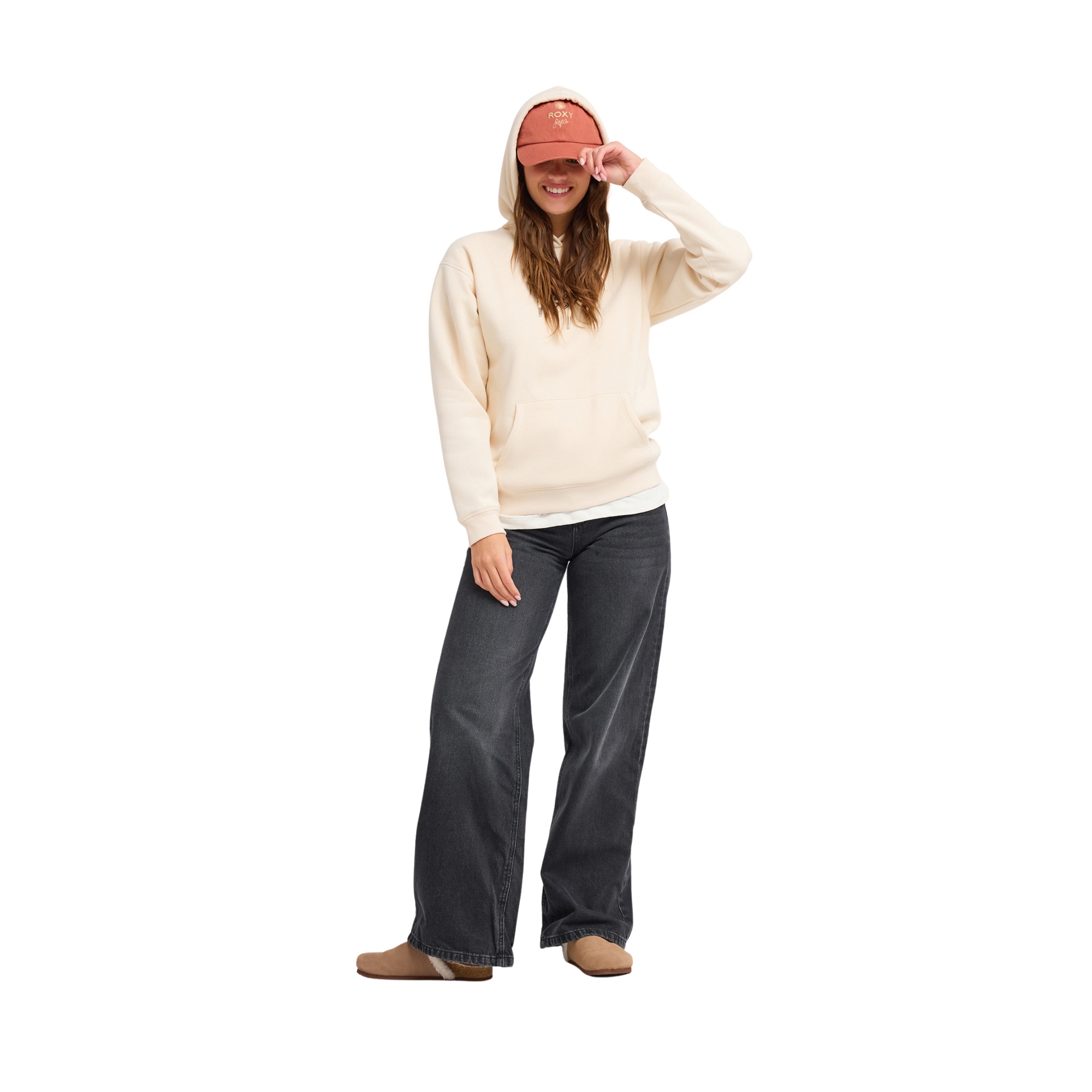 Imagen 4 de Sudadera de mujer Surf Stoked Brushed Roxy - Natural Natural