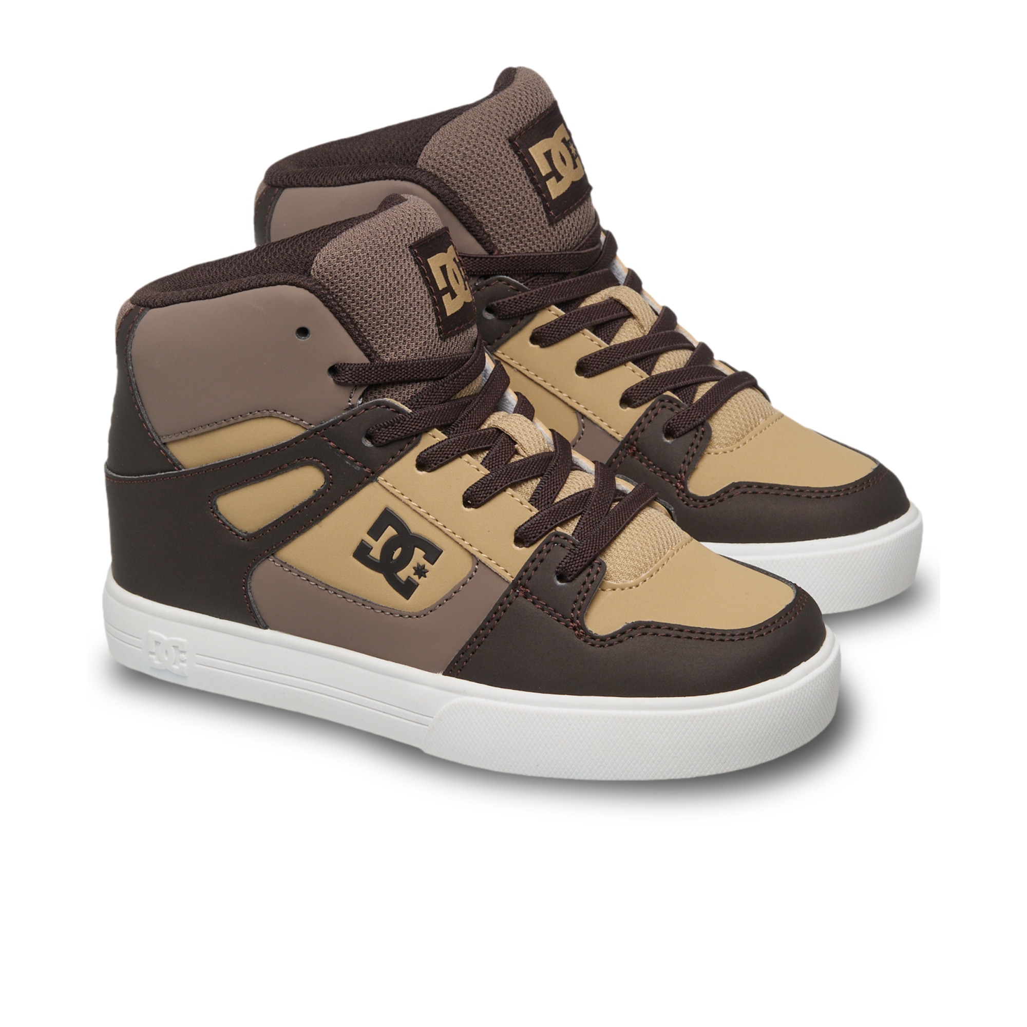 Zapatillas de niños Rebound Hi Ev DC Shoes - Marrón Marrón-2
