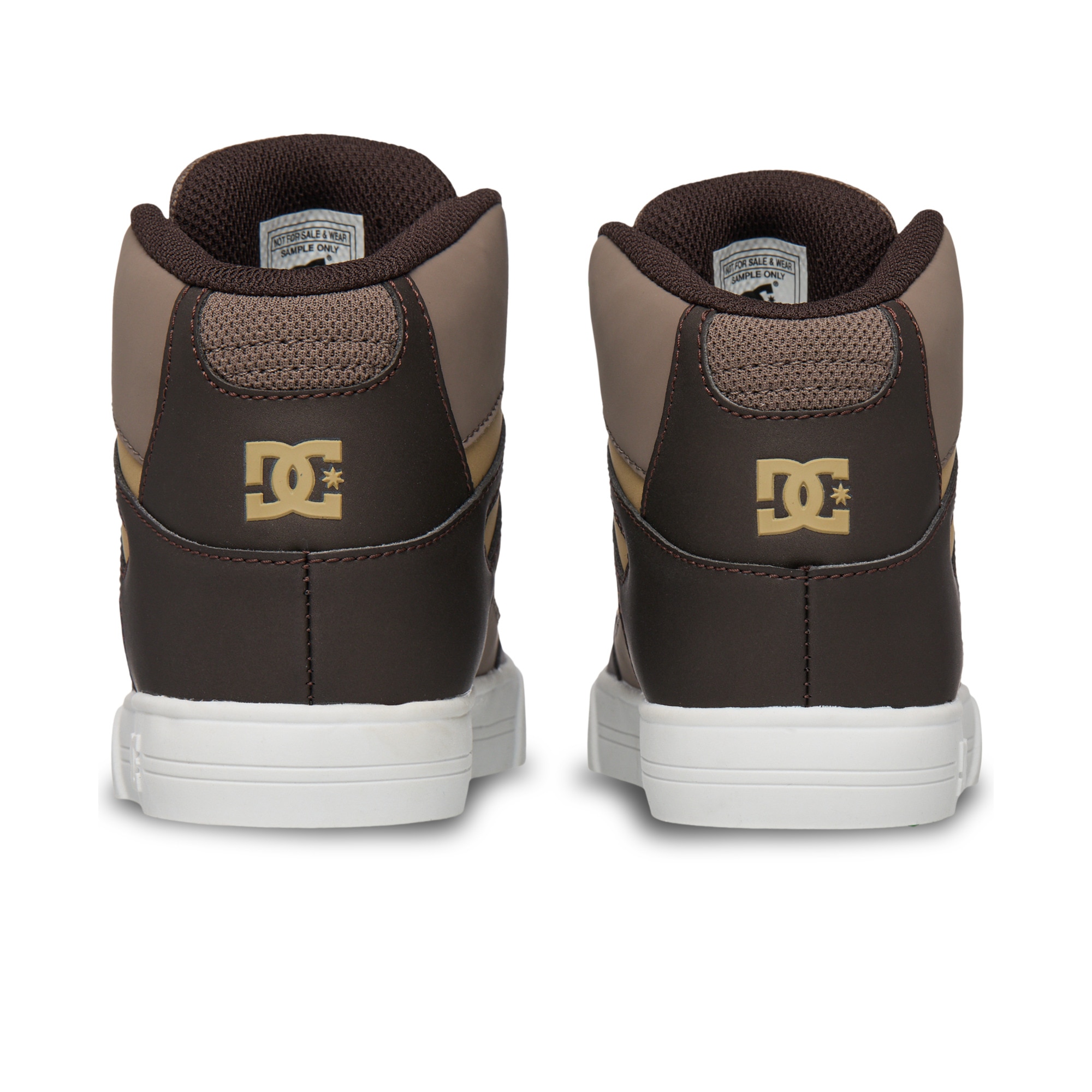Zapatillas de niños Rebound Hi Ev DC Shoes - Marrón Marrón-6