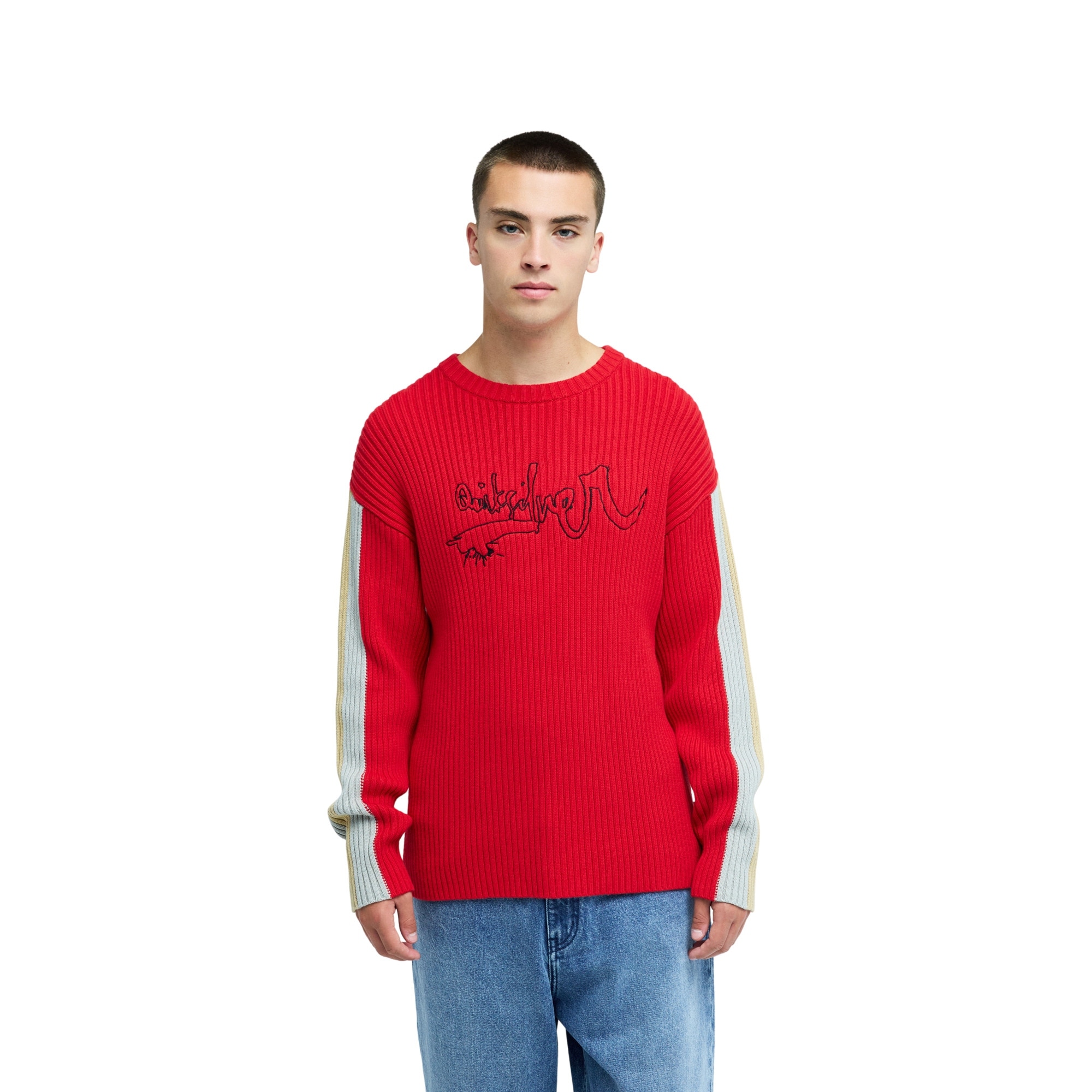Jersey de hombre YG Scrimbler Quiksilver - Rojo Rojo-1