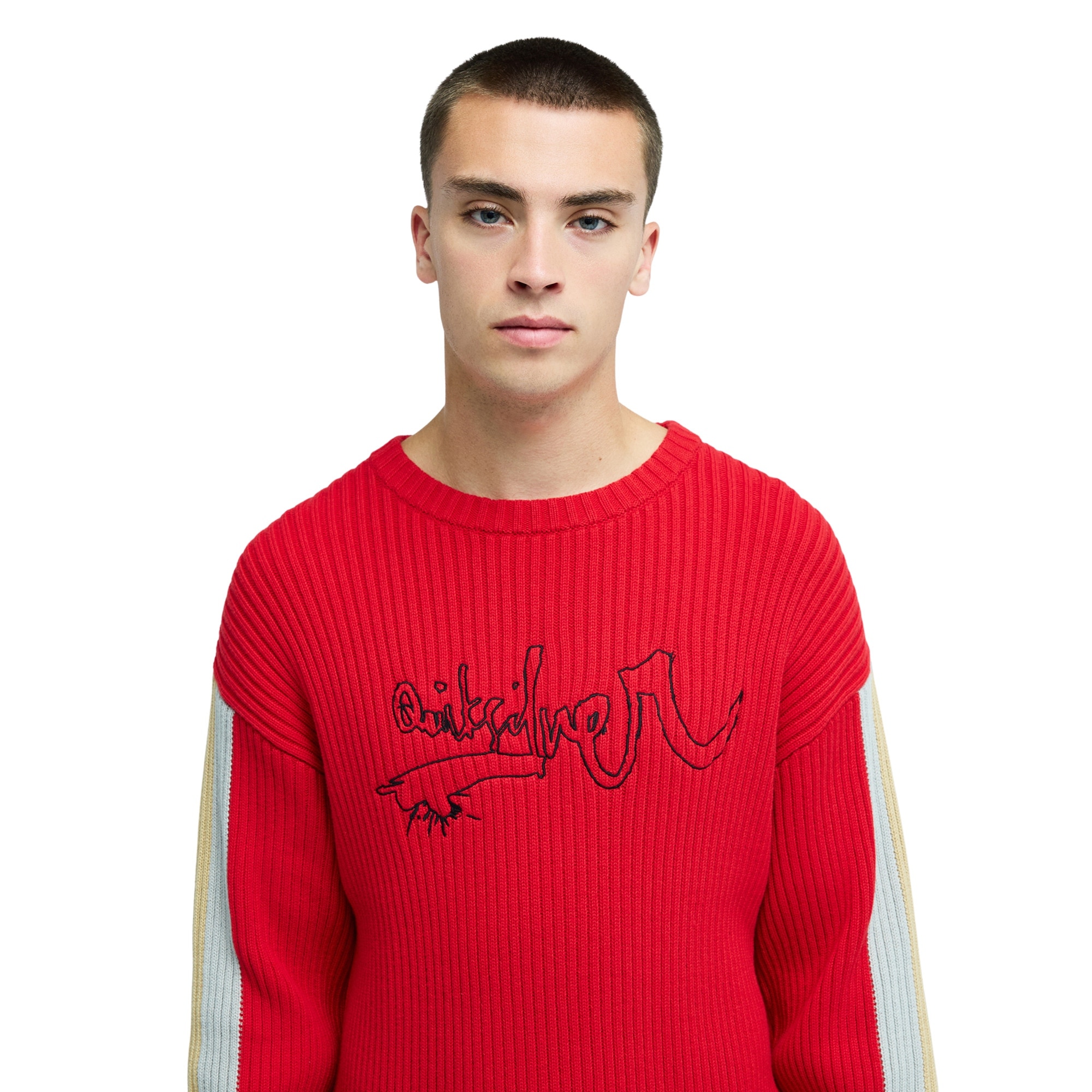 Jersey de hombre YG Scrimbler Quiksilver - Rojo Rojo-4