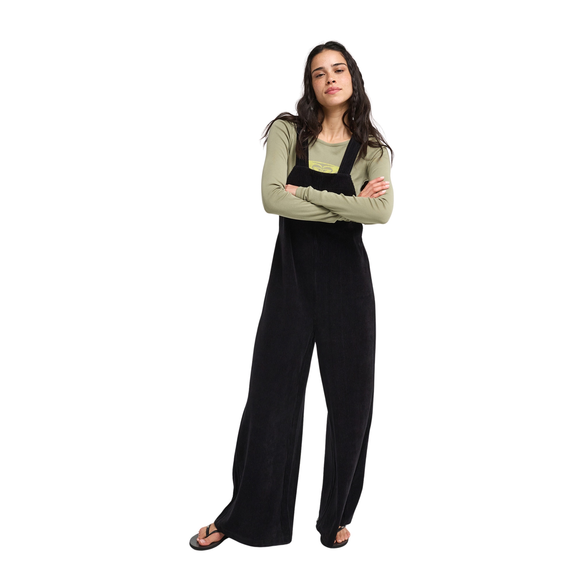 Pantalón de mujer Best Daze Roxy - Negro Negro-1