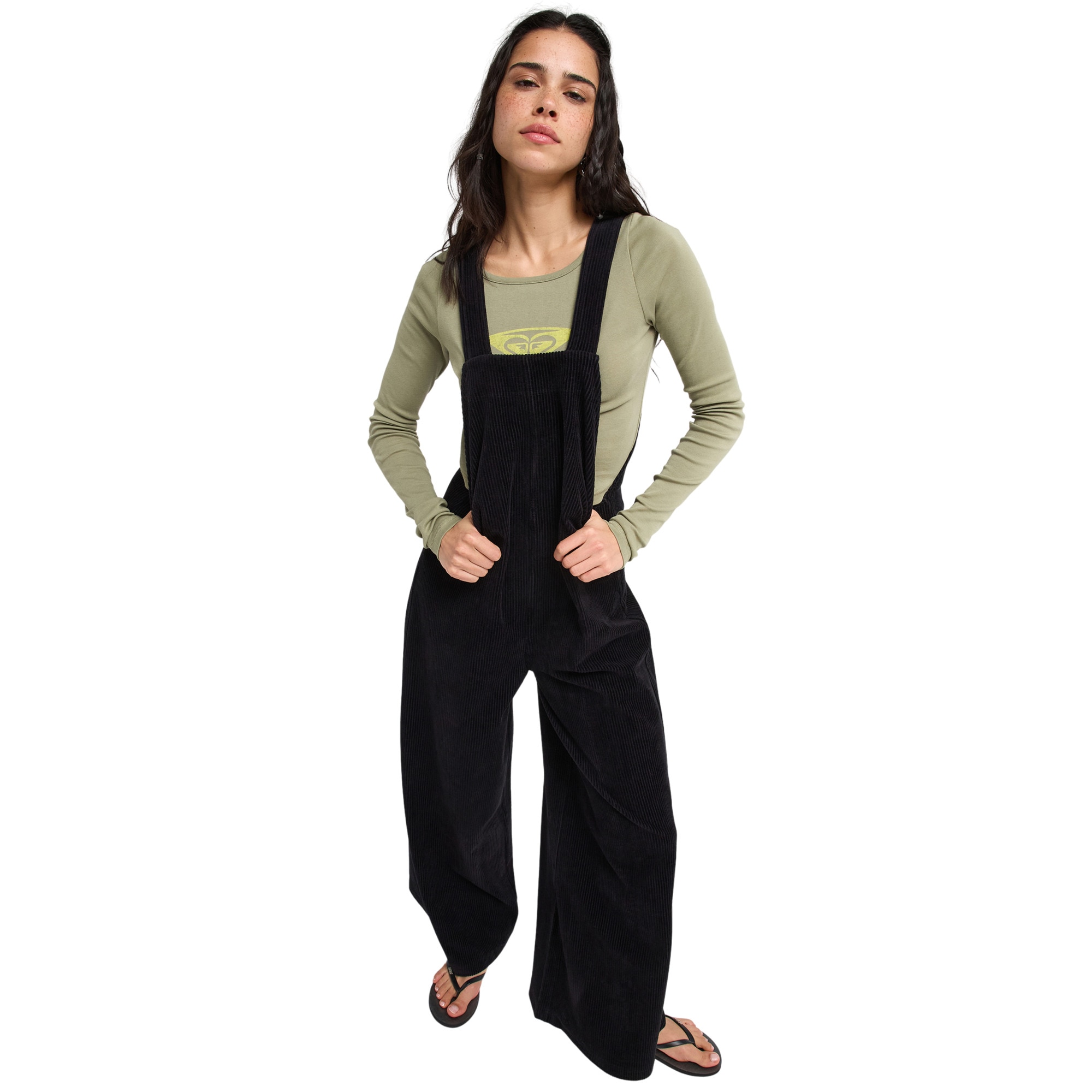 Pantalón de mujer Best Daze Roxy - Negro Negro-3