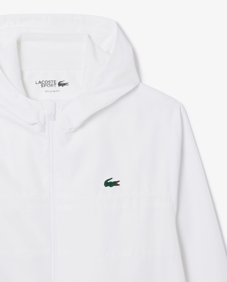 Cazadora de hombre deportiva hidrófuga - Blanco Blanco-5