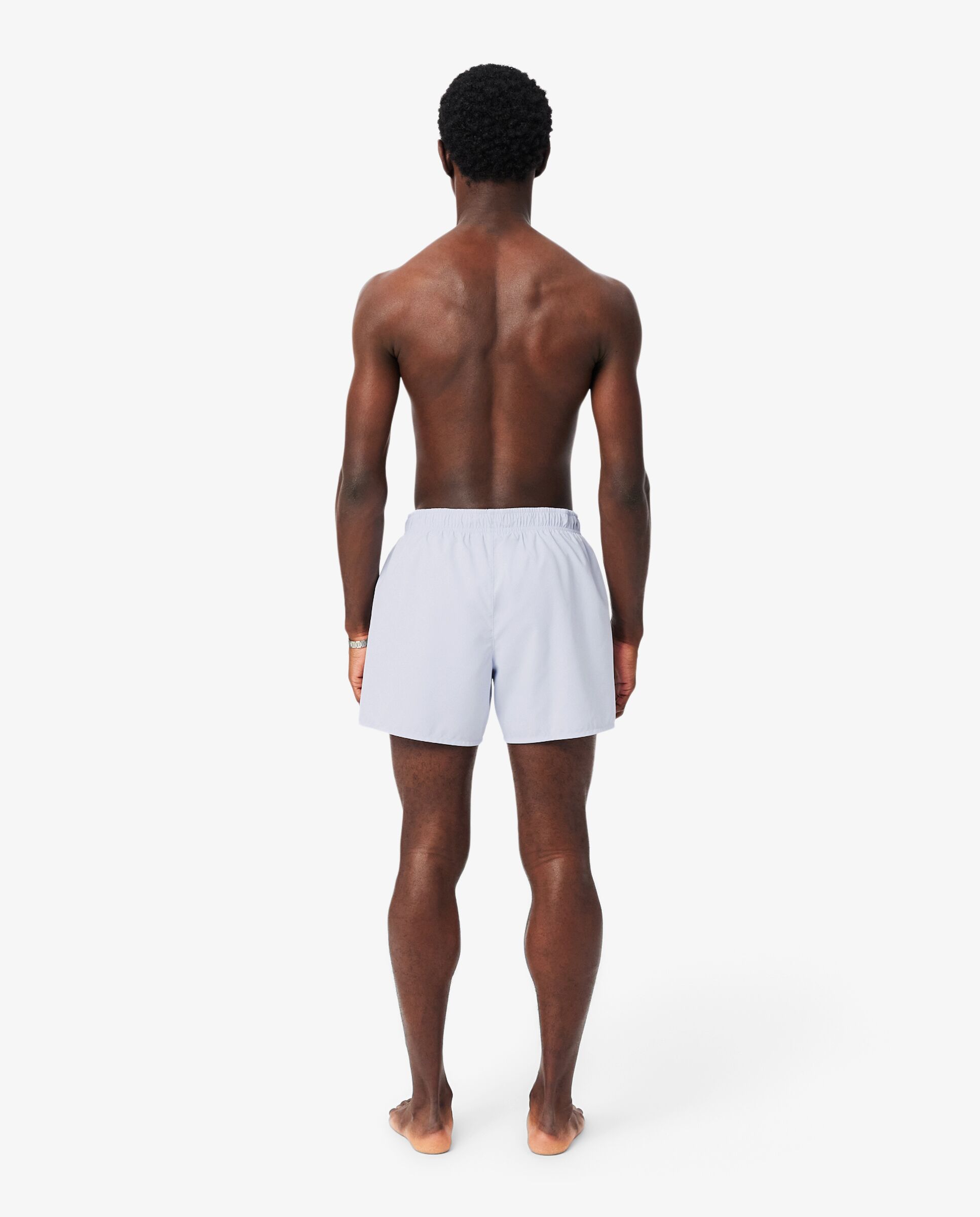 Bañadores boxer de hombre de poliéster - Lacoste - Azul claro Azul claro-2
