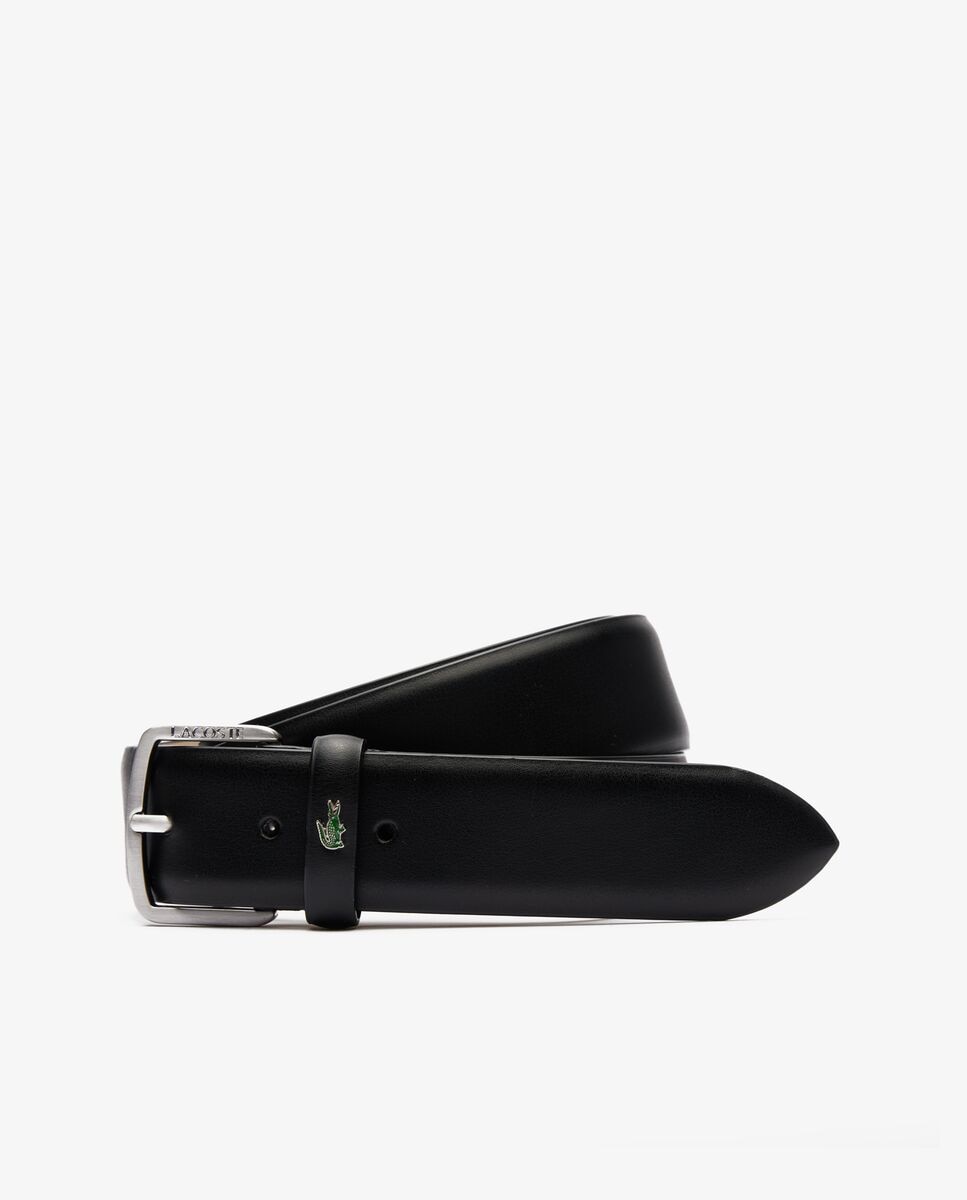 Imagen 0 de Lacoste-men belt-rc4091, cinturones, ancho: 35 mm Negro