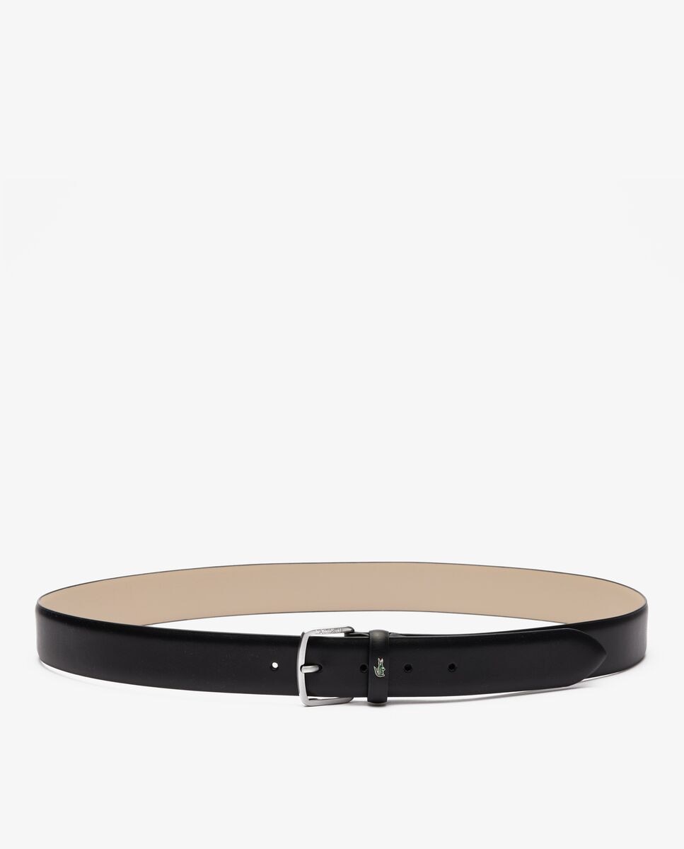 Lacoste-men belt-rc4091, cinturones, ancho: 35 mm - Negro Negro-2