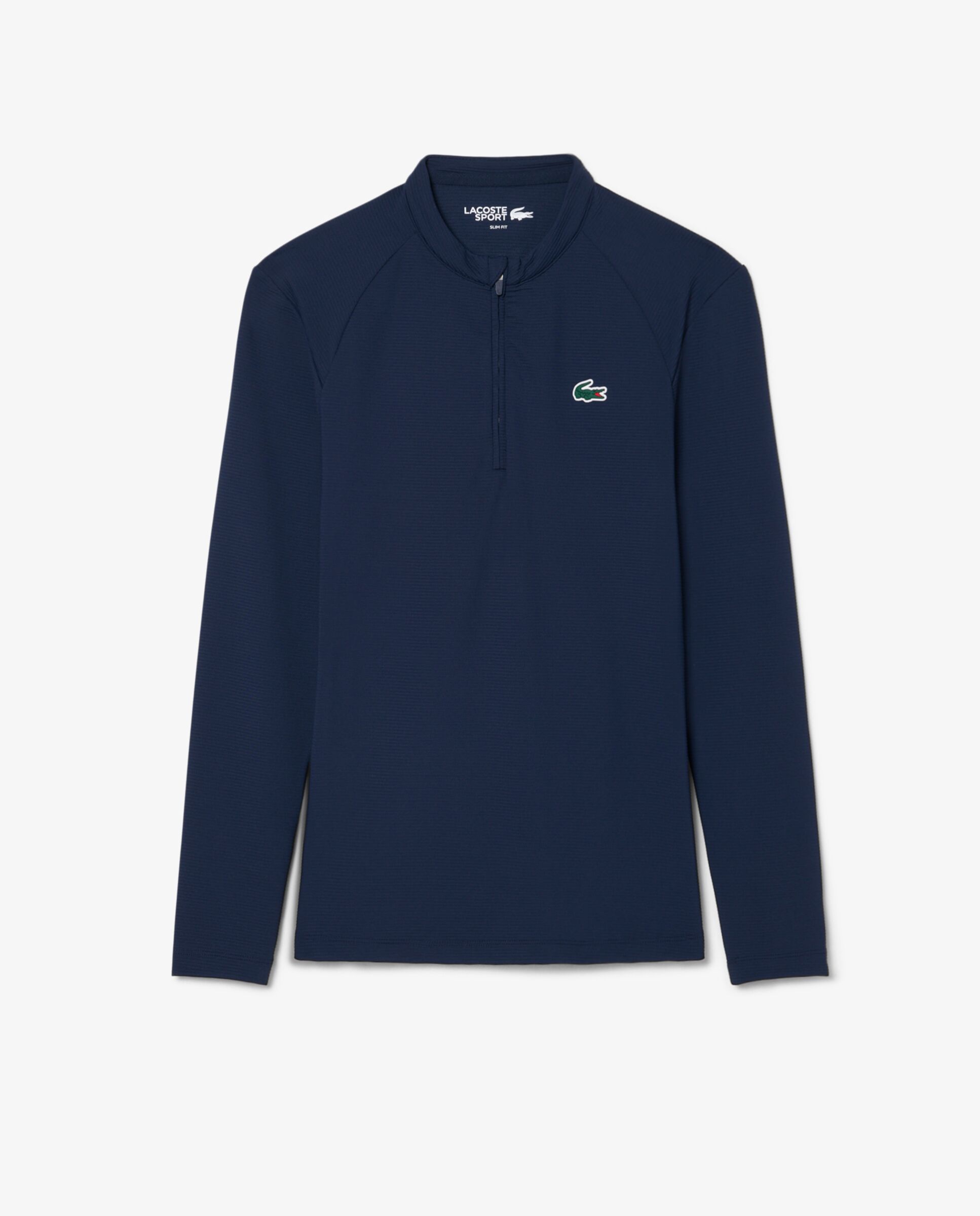 Sudadera de mujer deportiva fina con protección uv en blanco - Lacoste - Azul marino Azul marino-6