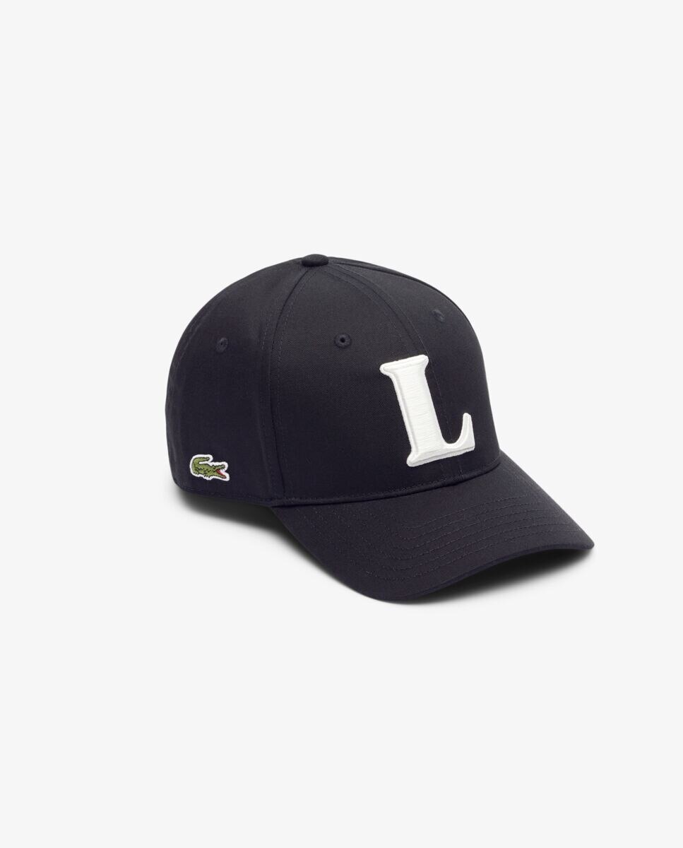 Gorra de sarga de hombre. - Lacoste - Negro Negro-4