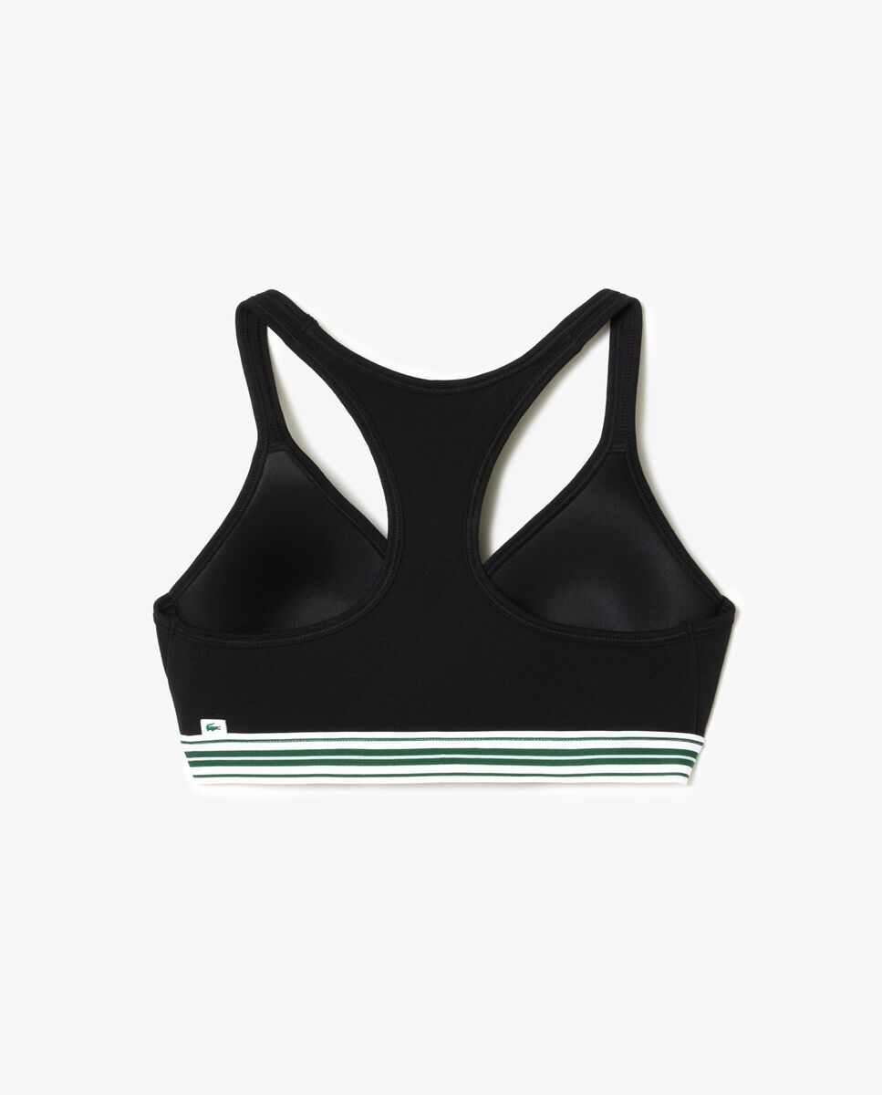 Sujetador deportivo de mujer - Lacoste - Negro Negro-6