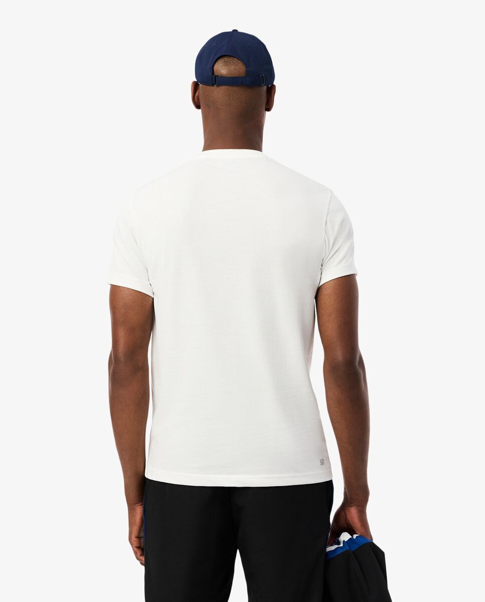 Camiseta de hombre Sport Lacoste - Blanco Blanco-2