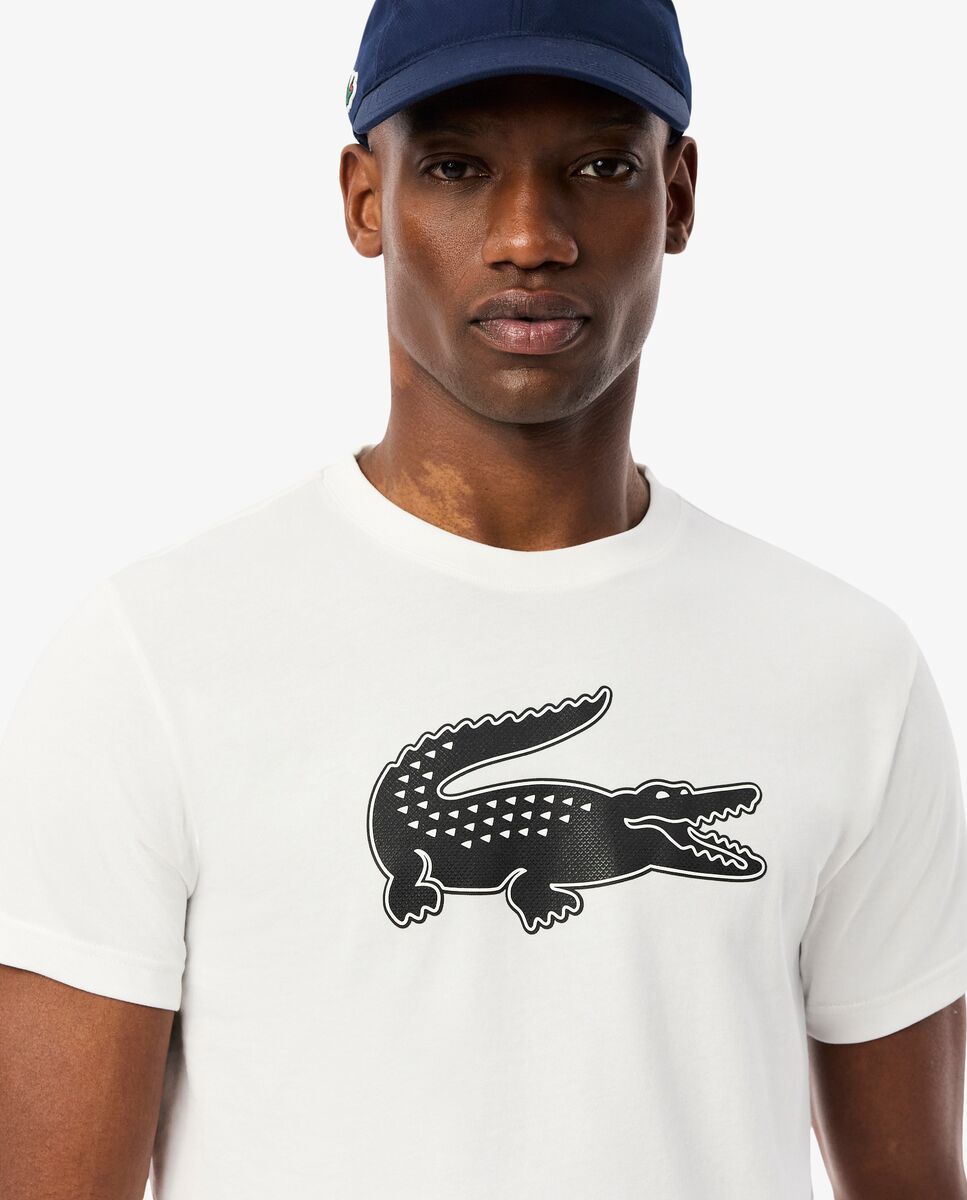 Camiseta de hombre Sport Lacoste - Blanco Blanco-3